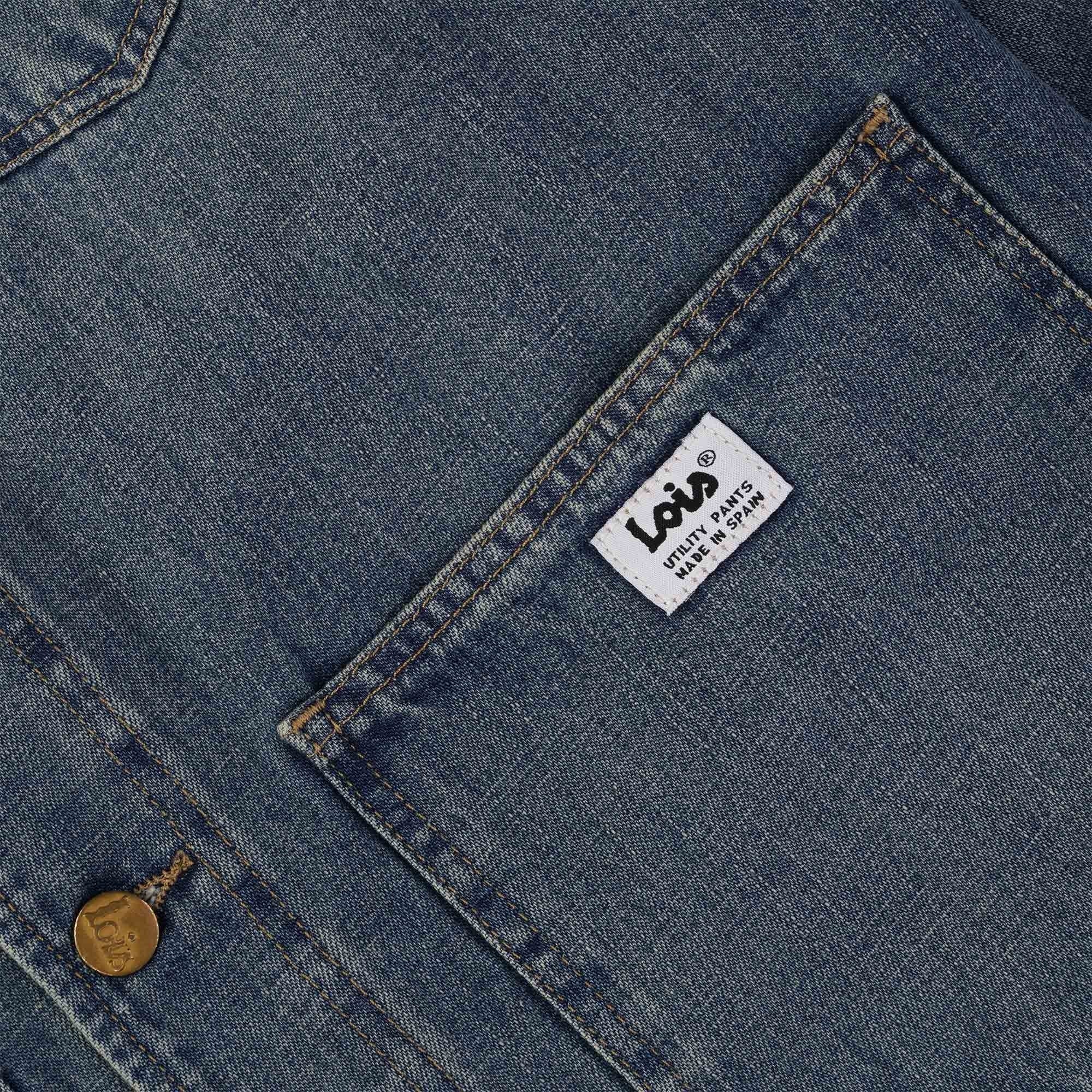 Lois Jeans Locomotive Cord Jacket - Blue