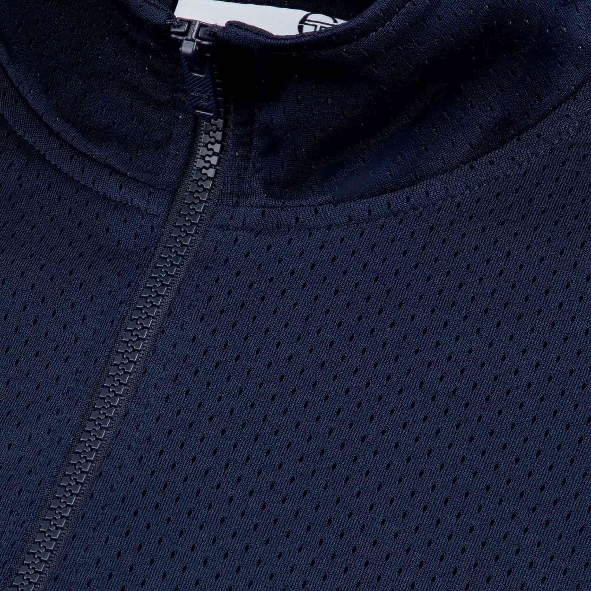 Arturo Mesh Track Jacket - Maritime Blue/Quiet Gray