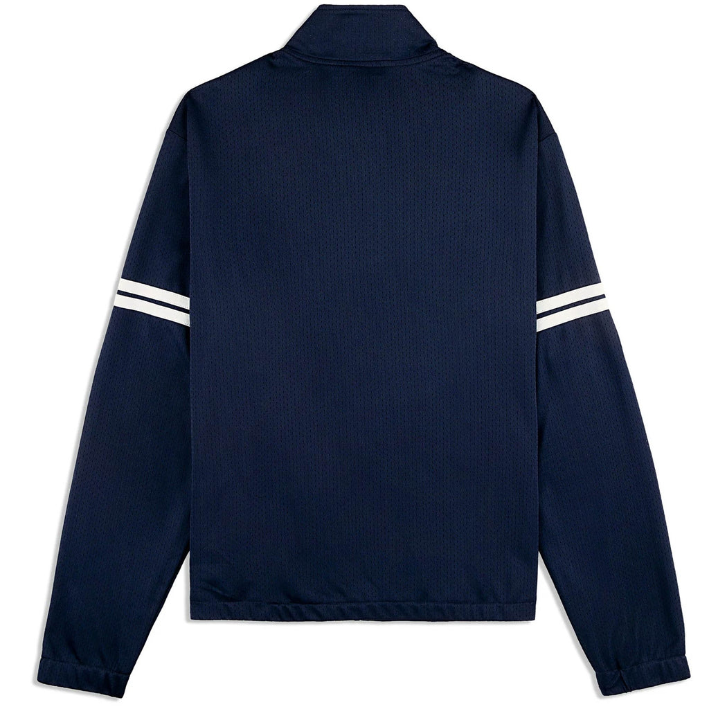 Arturo Mesh Track Jacket - Maritime Blue/Quiet Gray