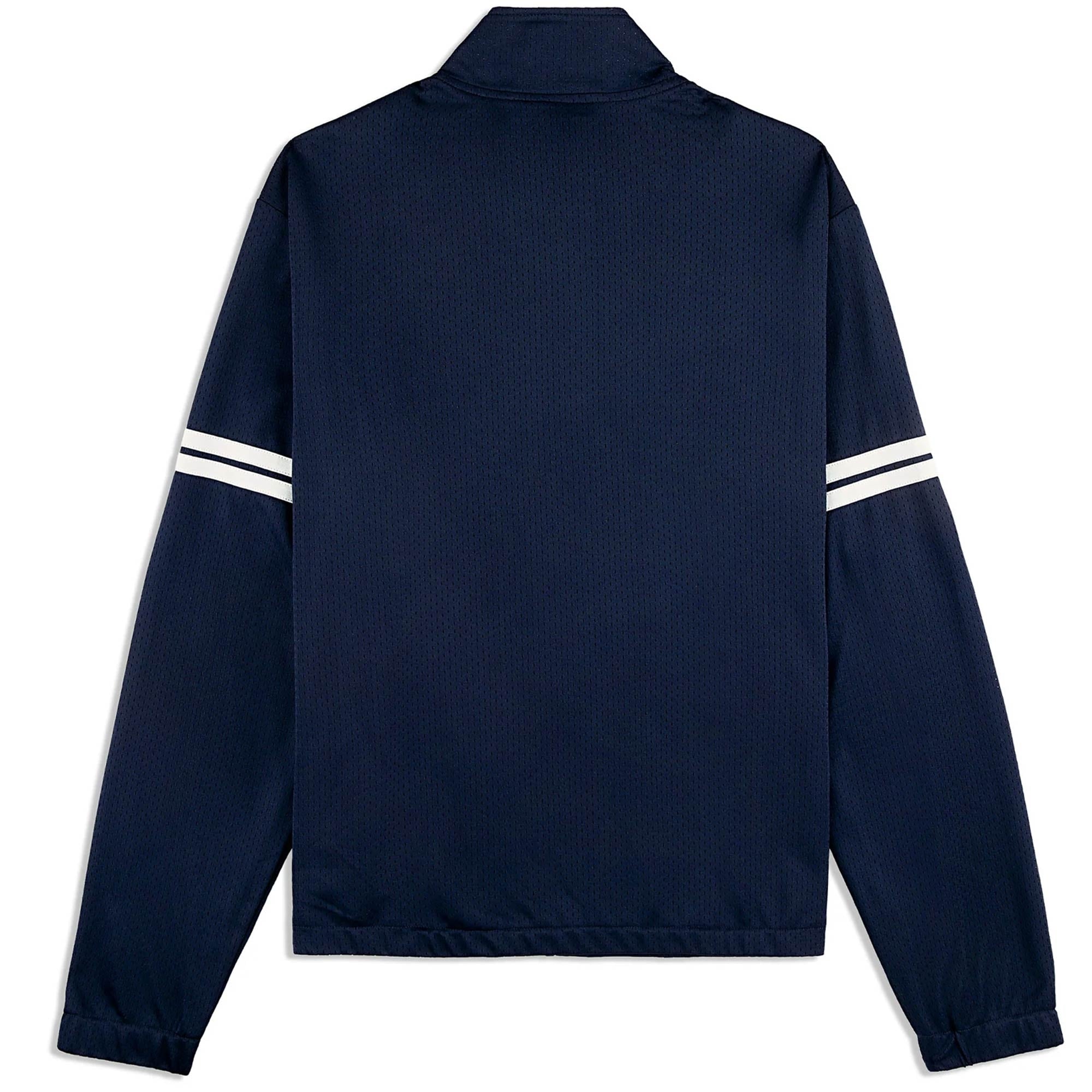 Arturo Mesh Track Jacket - Maritime Blue/Quiet Gray