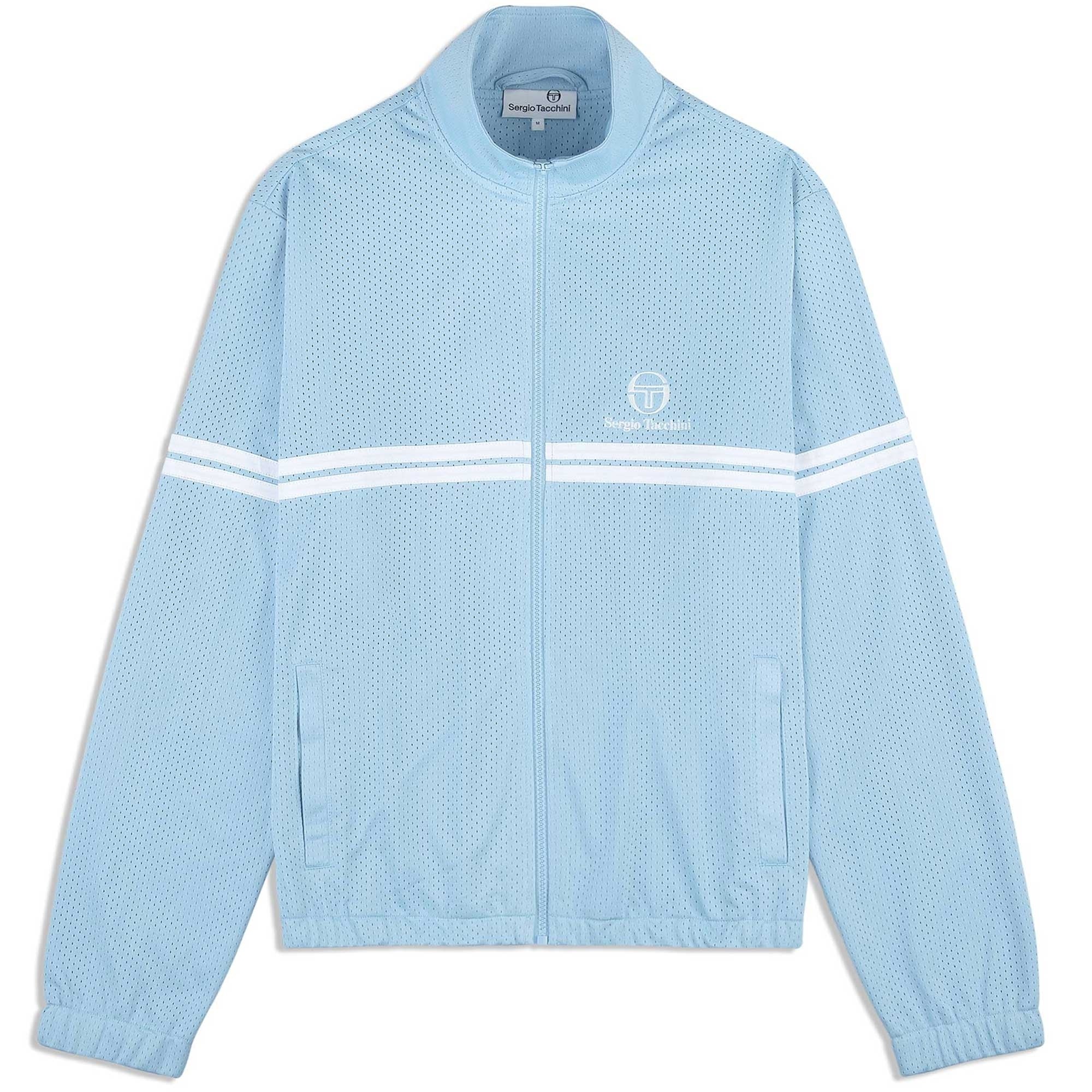 Sergio Tacchini Arturo Mesh Track Jacket - Dutch Canal