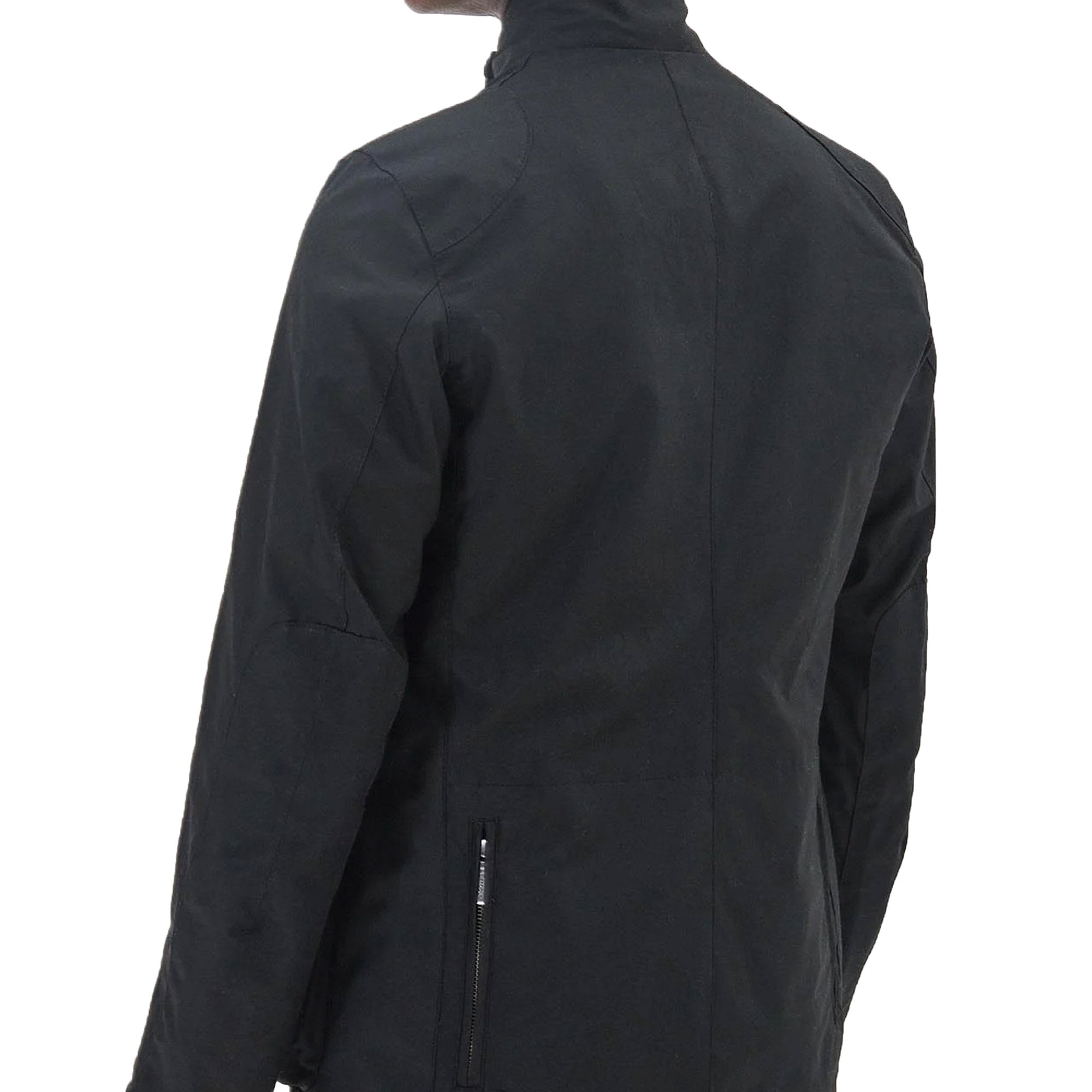 Barbour Beacon Sports Wax Jacket - Black