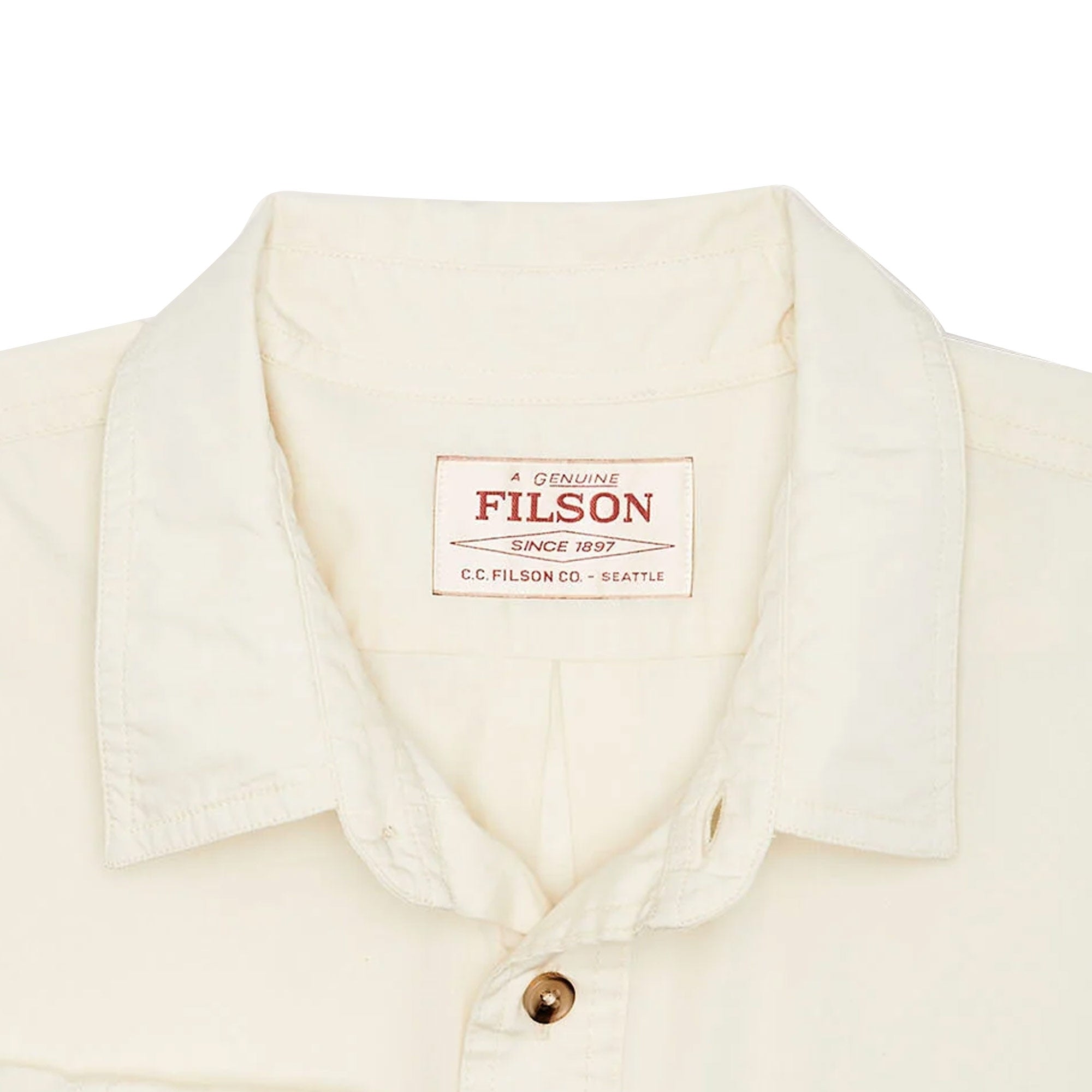 Washed Feather Cloth Shirt - Ivory