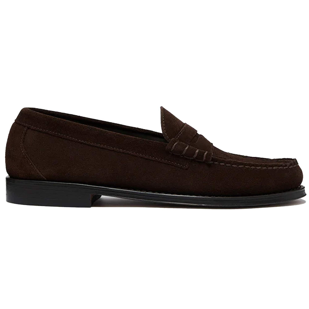 G.H. Bass Weejun Heritage Larson Loafers - Chocolate Suede