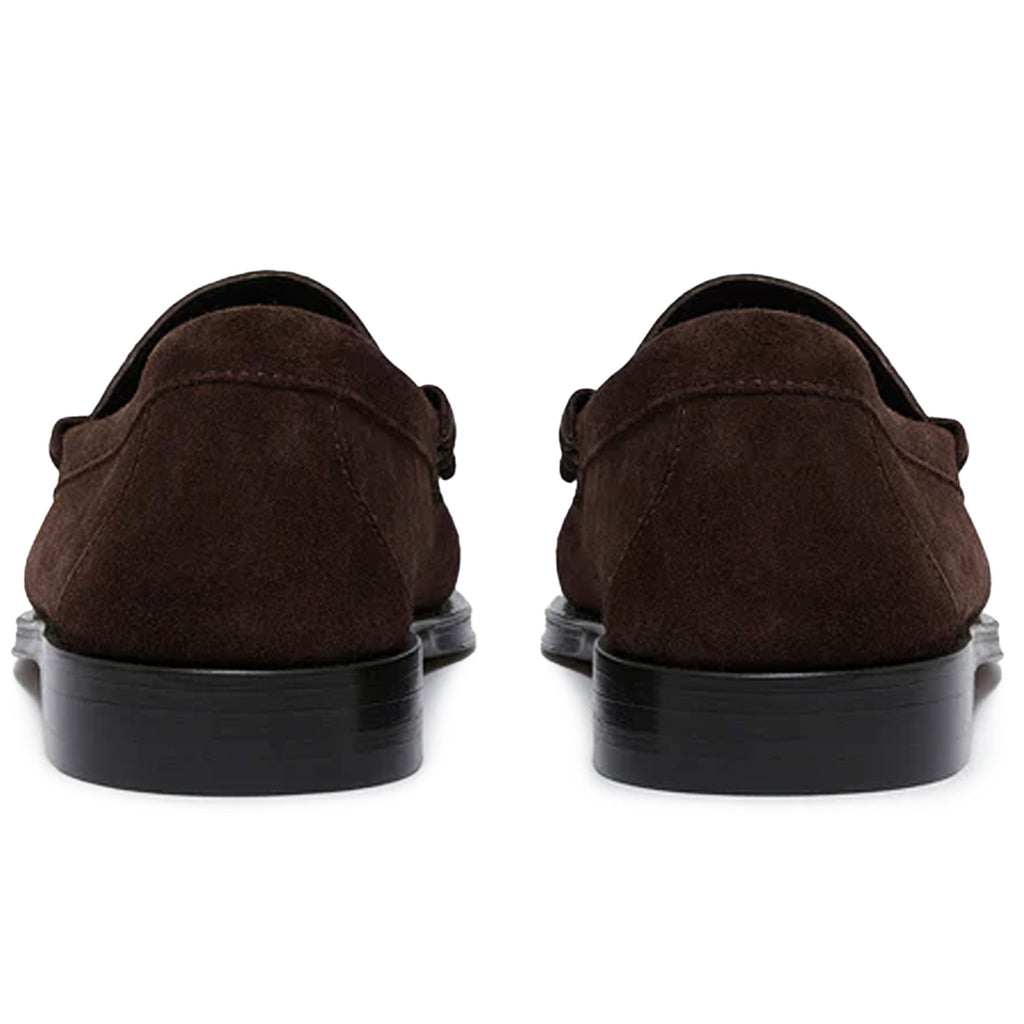 G.H. Bass Weejun Heritage Larson Loafers - Chocolate Suede