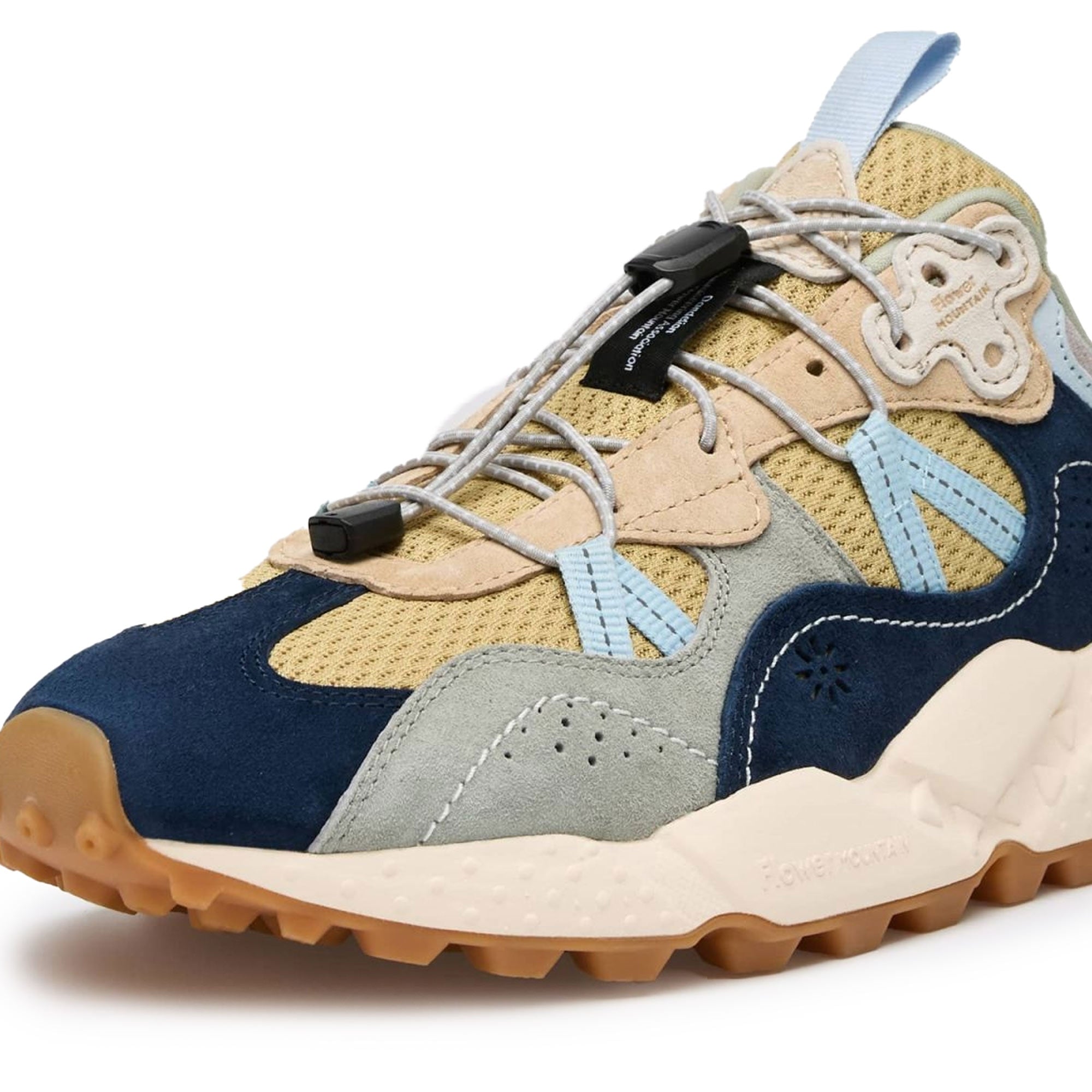 Flower Mountain Tiger Hill Suede/Mesh - Black – Stuarts London