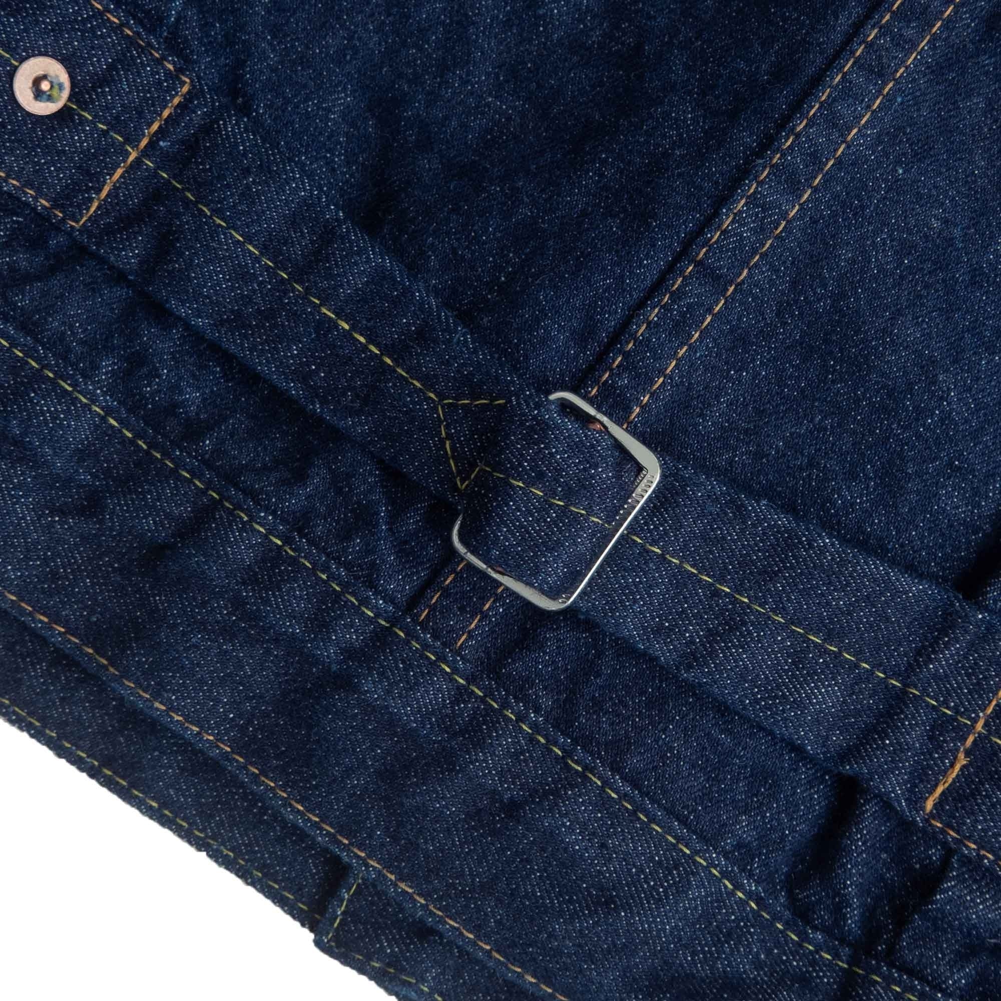 OrSlow Type 1 Pleated Front 40's Denim Jacket -03-6011-81