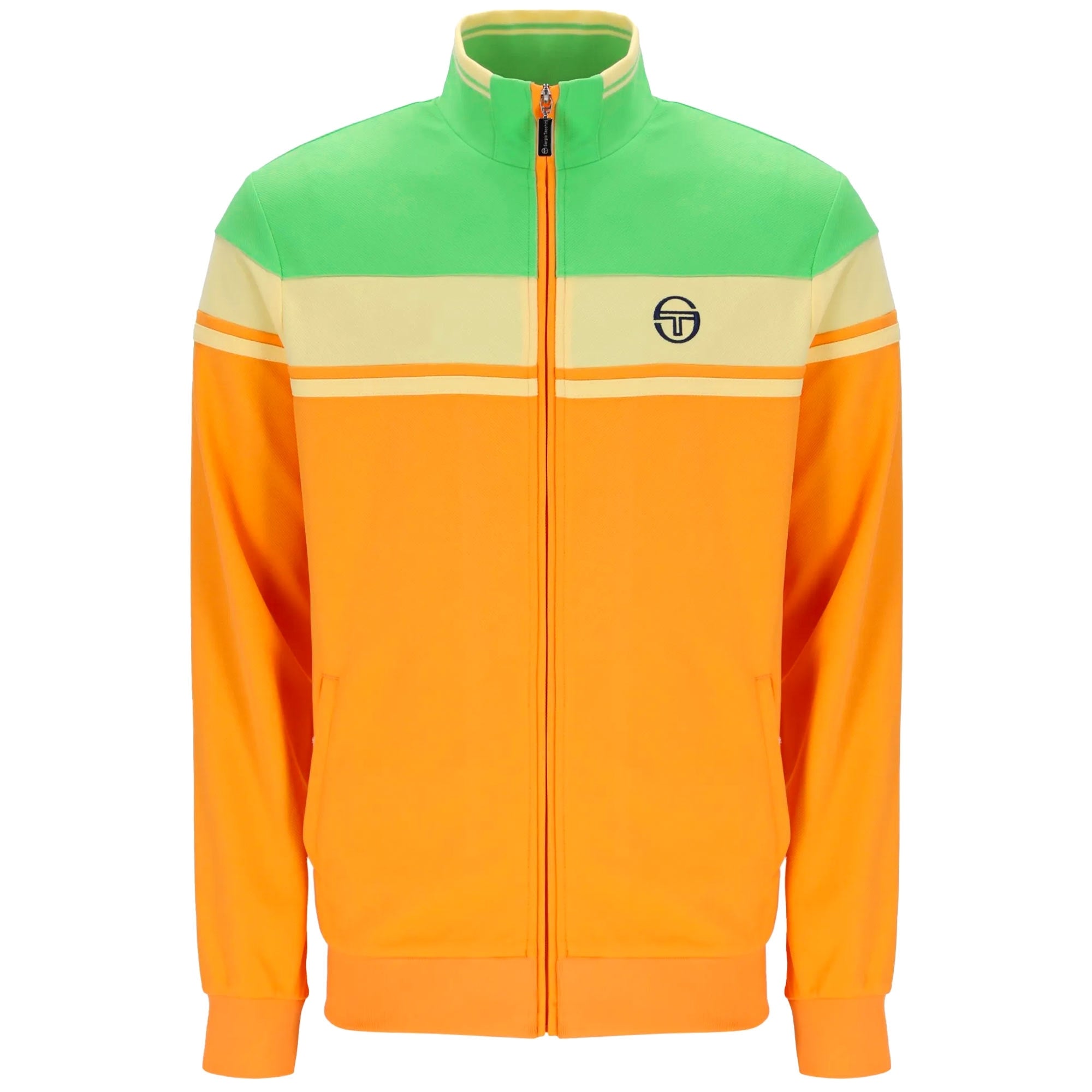 Sergio Tacchini Damarindo Track Top - Autumn Glory/Pale Banana