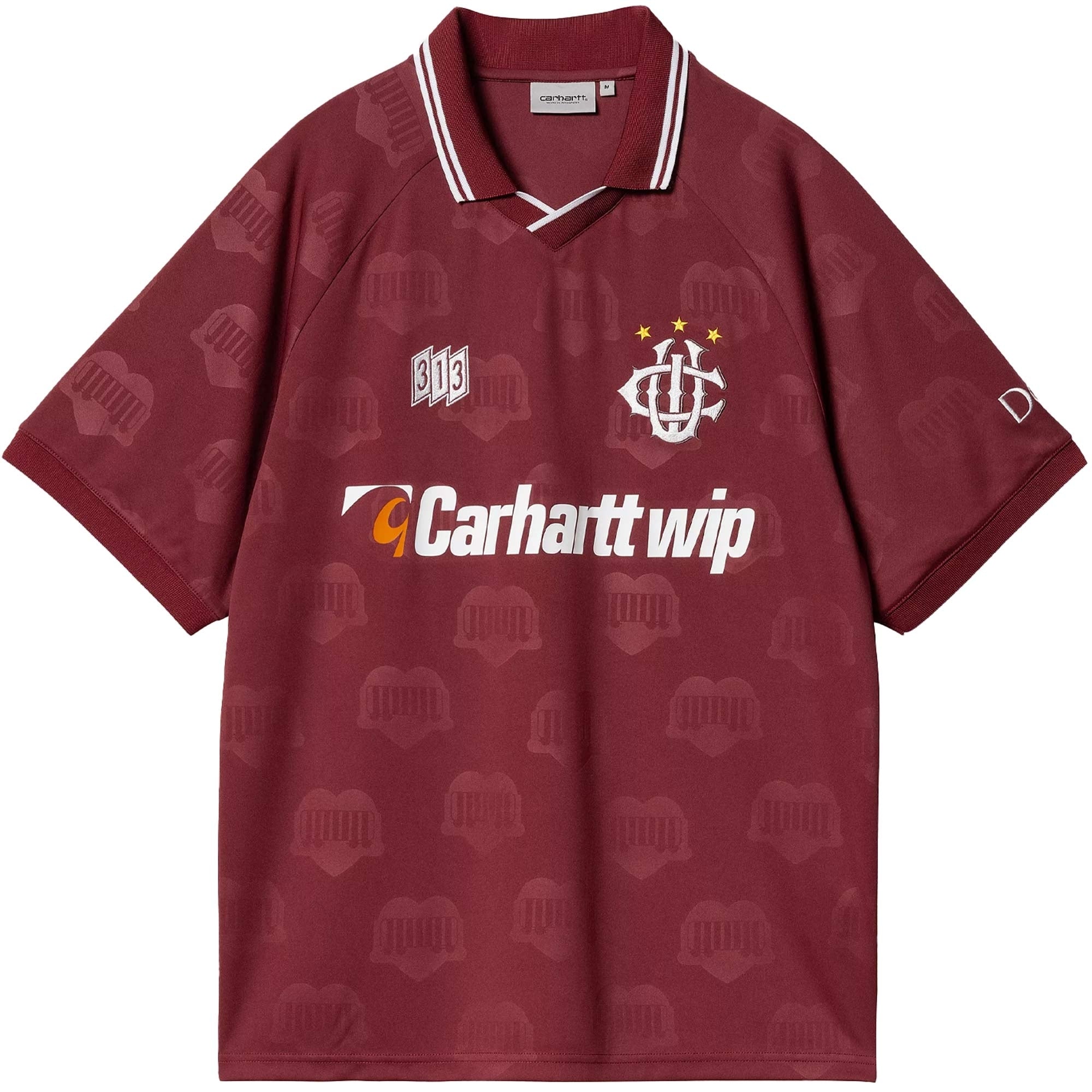 トップス Carhartt WIP S/S Hartt's Football Carhartt WIP Short Sleeve Hartt's Football T-Shirt - Jacquard