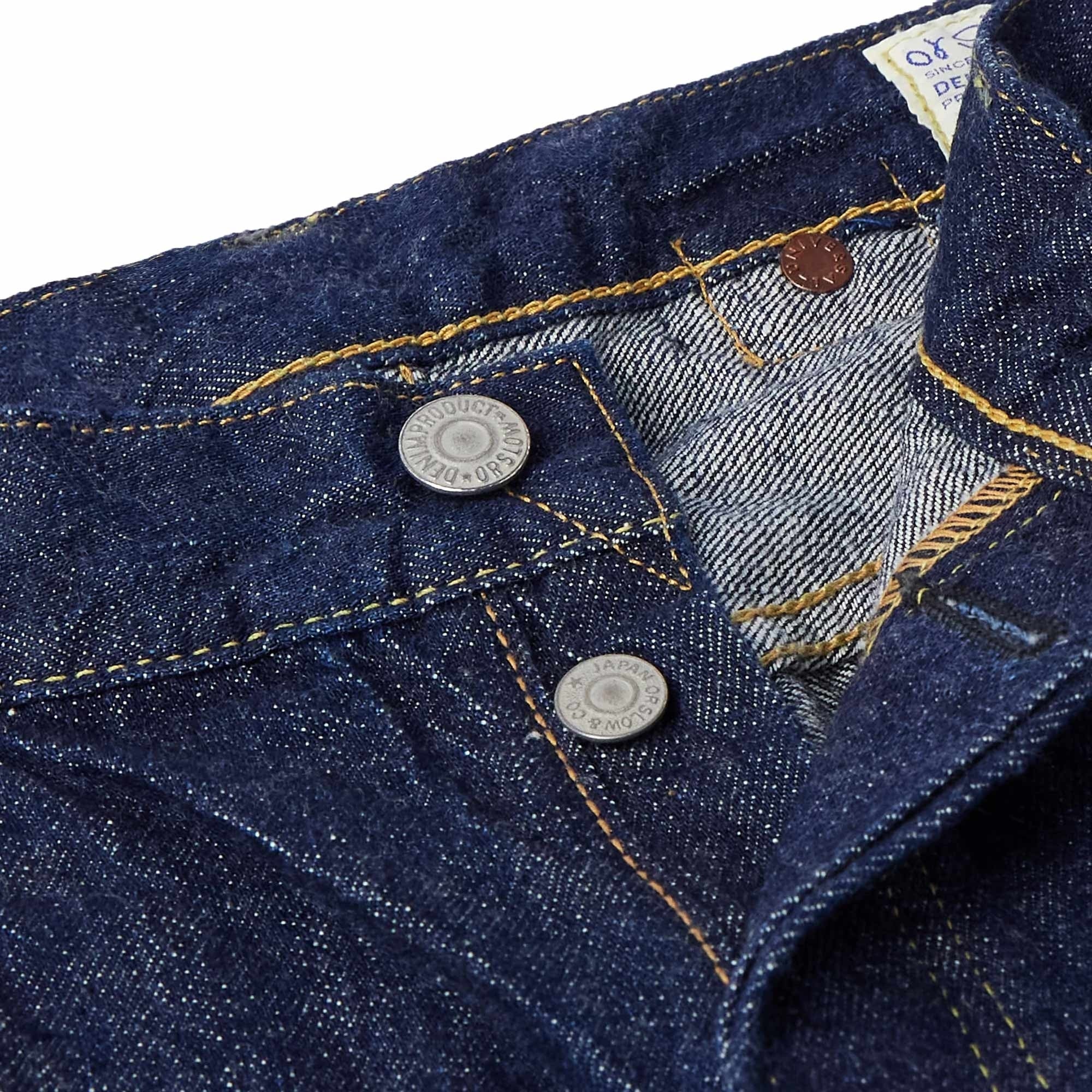 Grand Dad's Straight-Leg Selvedge Jeans - One Wash