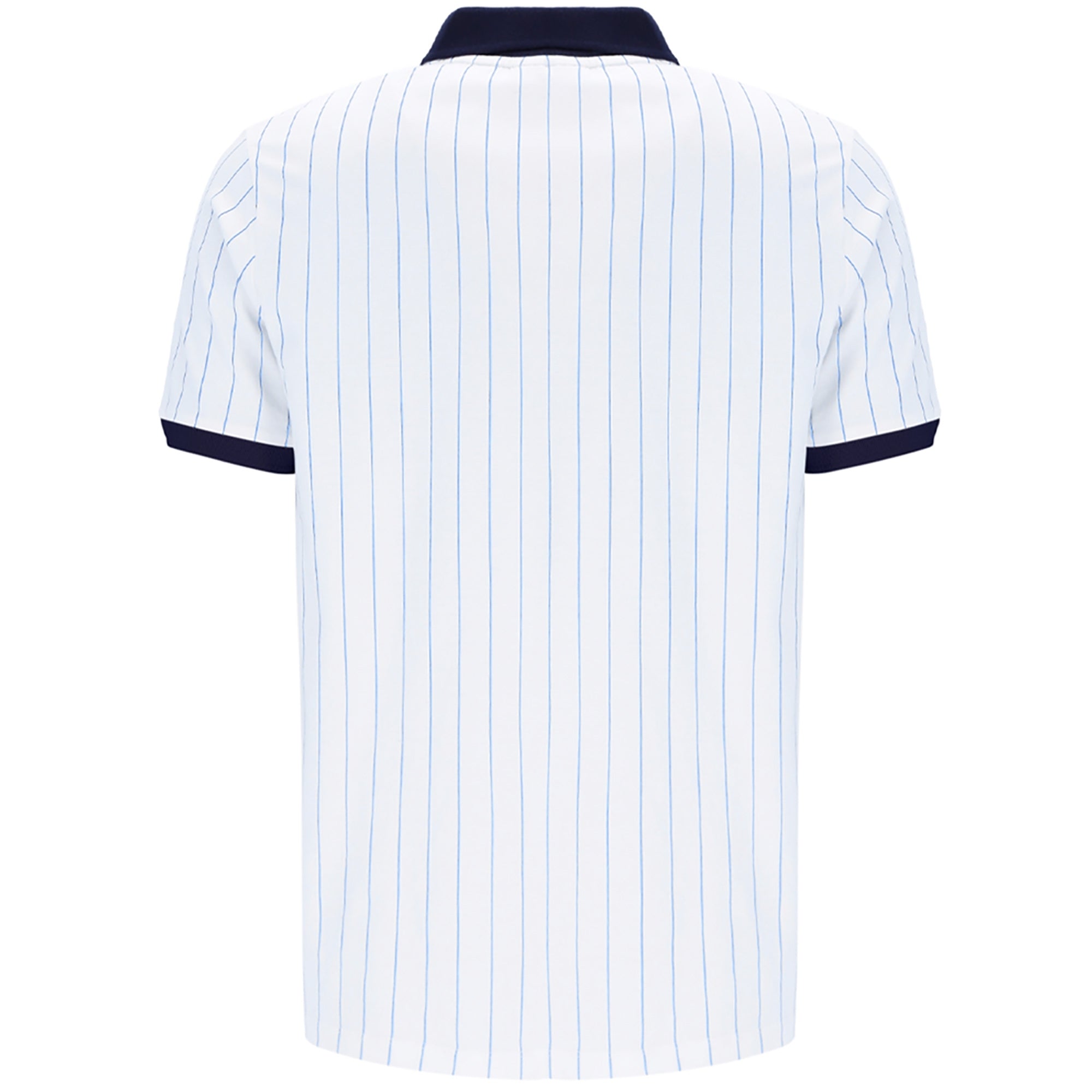 Fila Vintage BB1 Polo Shirt - White/Navy