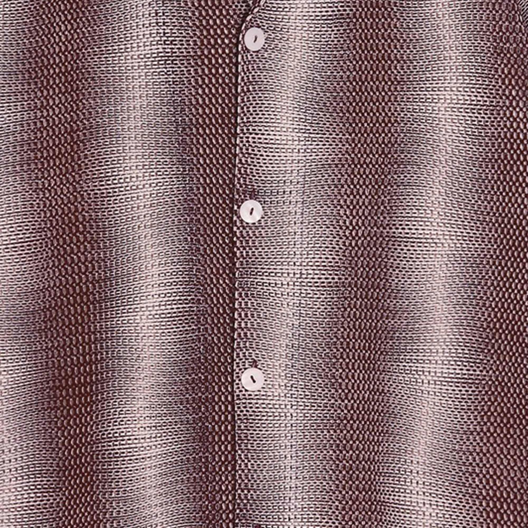 OAS Company Cuba Net Shirt - Merlot Echo