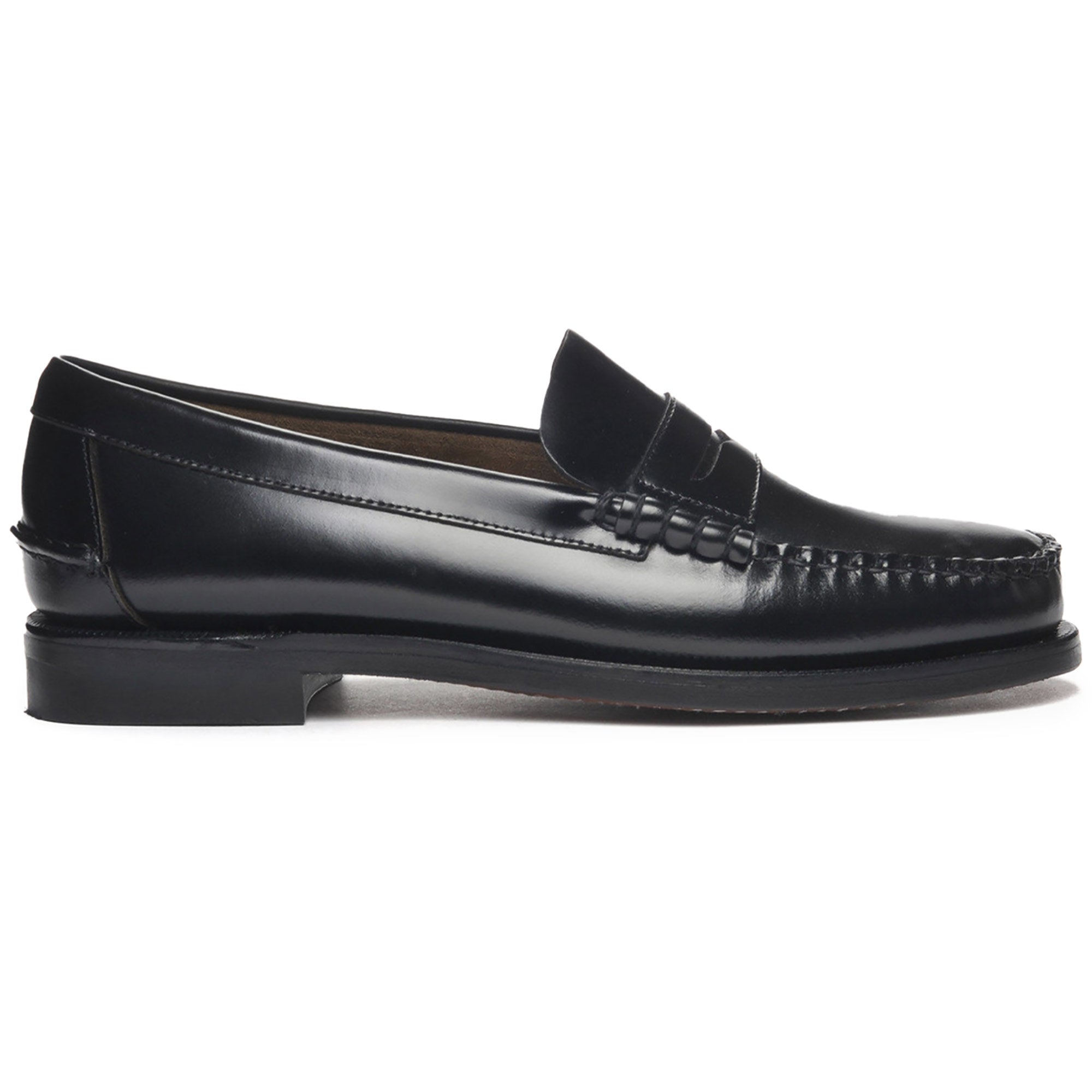 Classic Dan Leather Loafer - Black