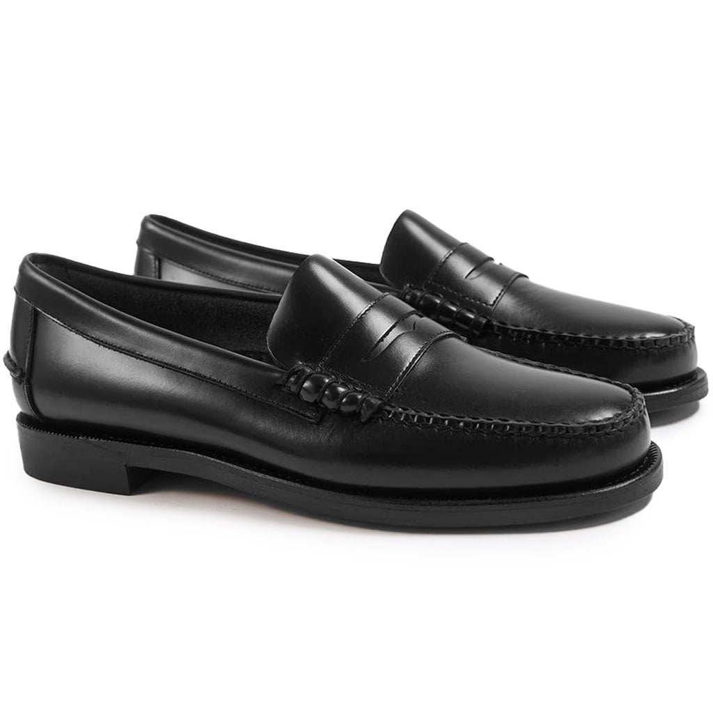 Classic Dan Leather Loafer - Black
