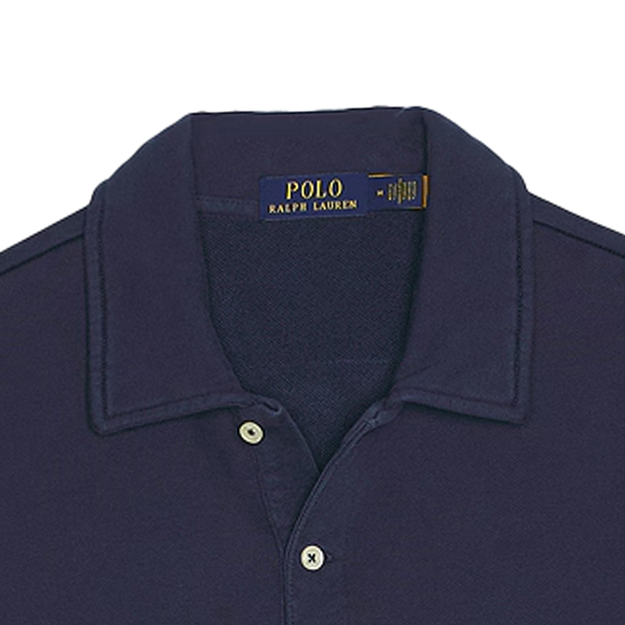 Polo Ralph Lauren Short Sleeve Loopback Terry Polo Sweatshirt - Navy