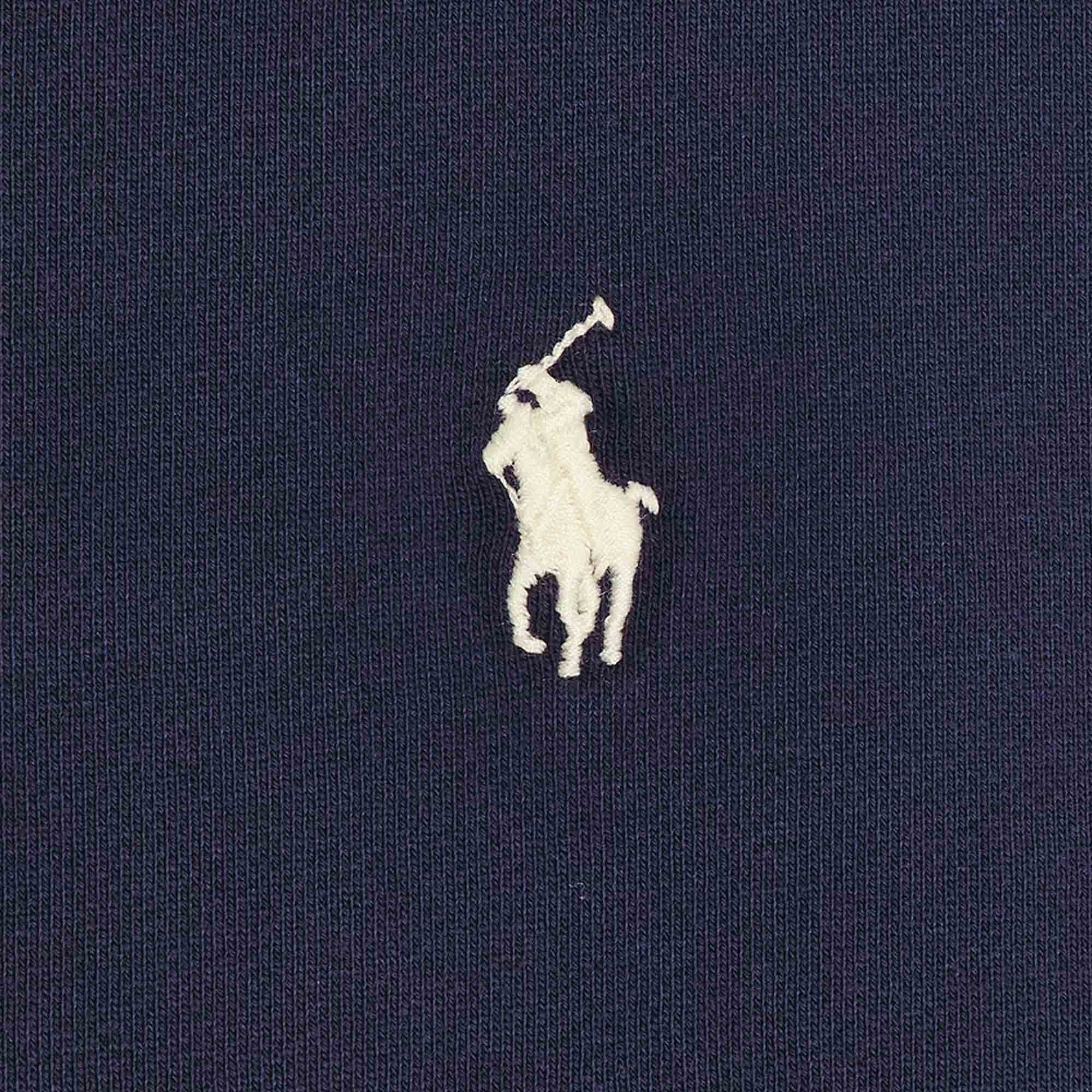 Polo Ralph Lauren Short Sleeve Loopback Terry Polo Sweatshirt - Navy