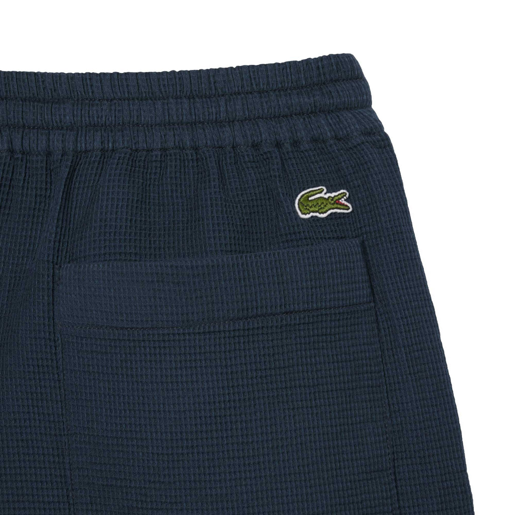 Lacoste Lightweight Textured Shorts - Blue
