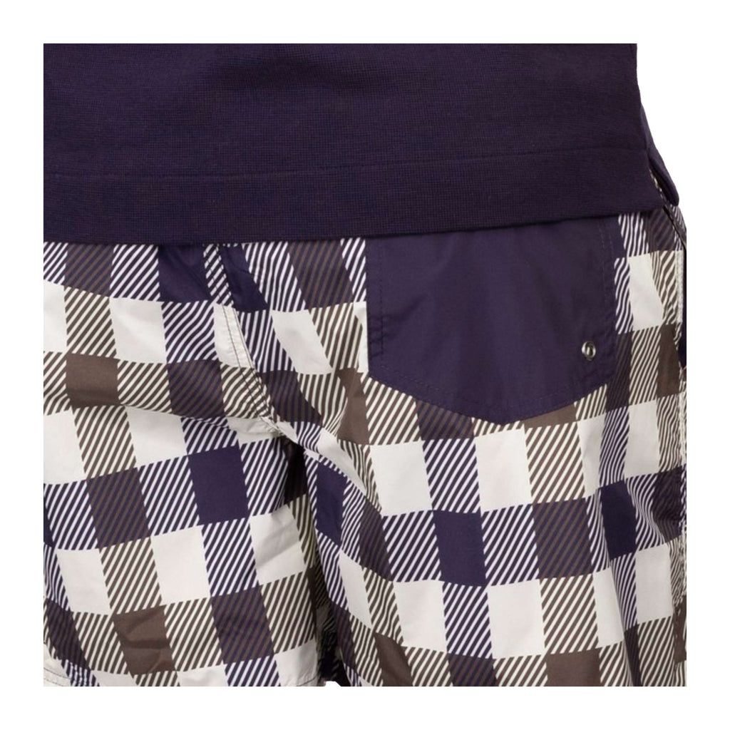 Aquascutum Beach Macro Volley Shorts - Macro Check