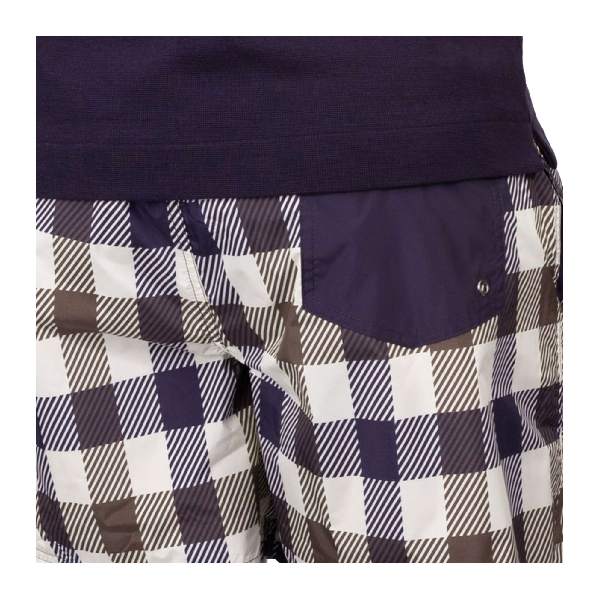 Aquascutum Beach Macro Volley Shorts - Macro Check