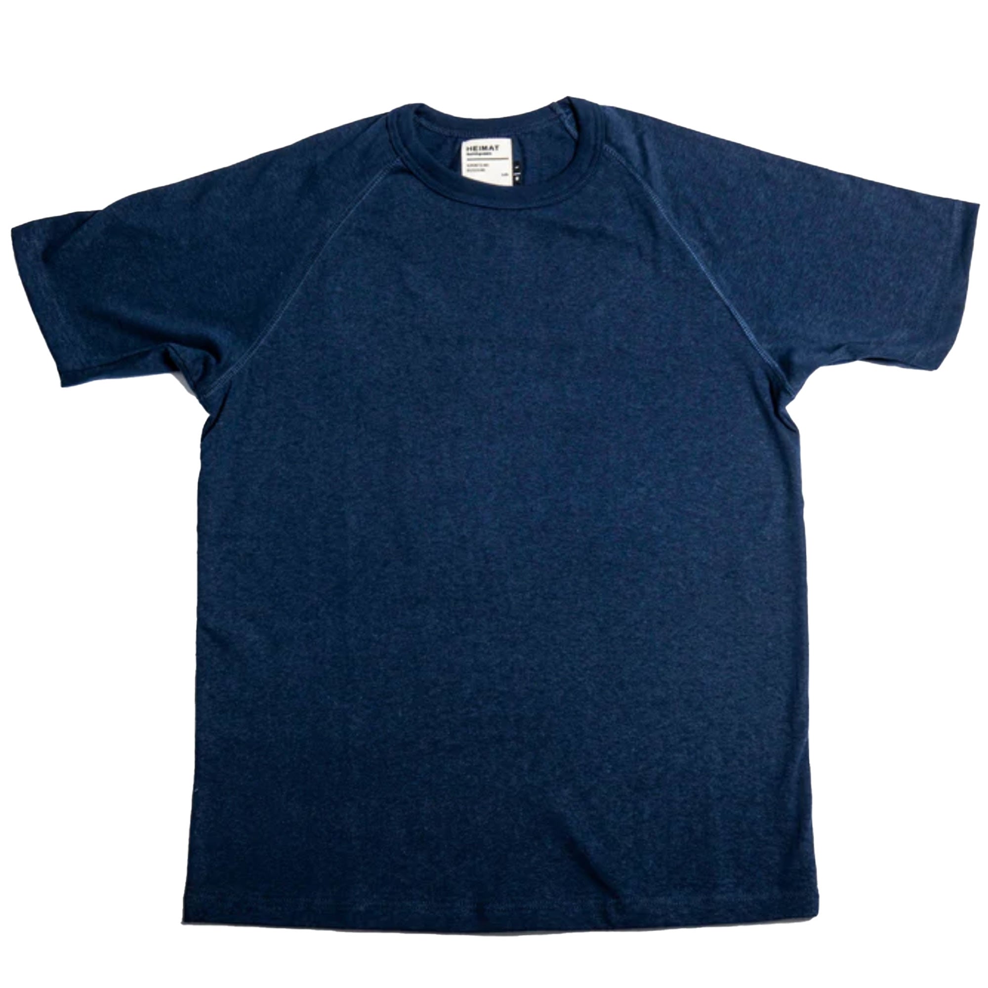 Heimat Cotton Hemp Short Sleeve T-Shirt - Ink