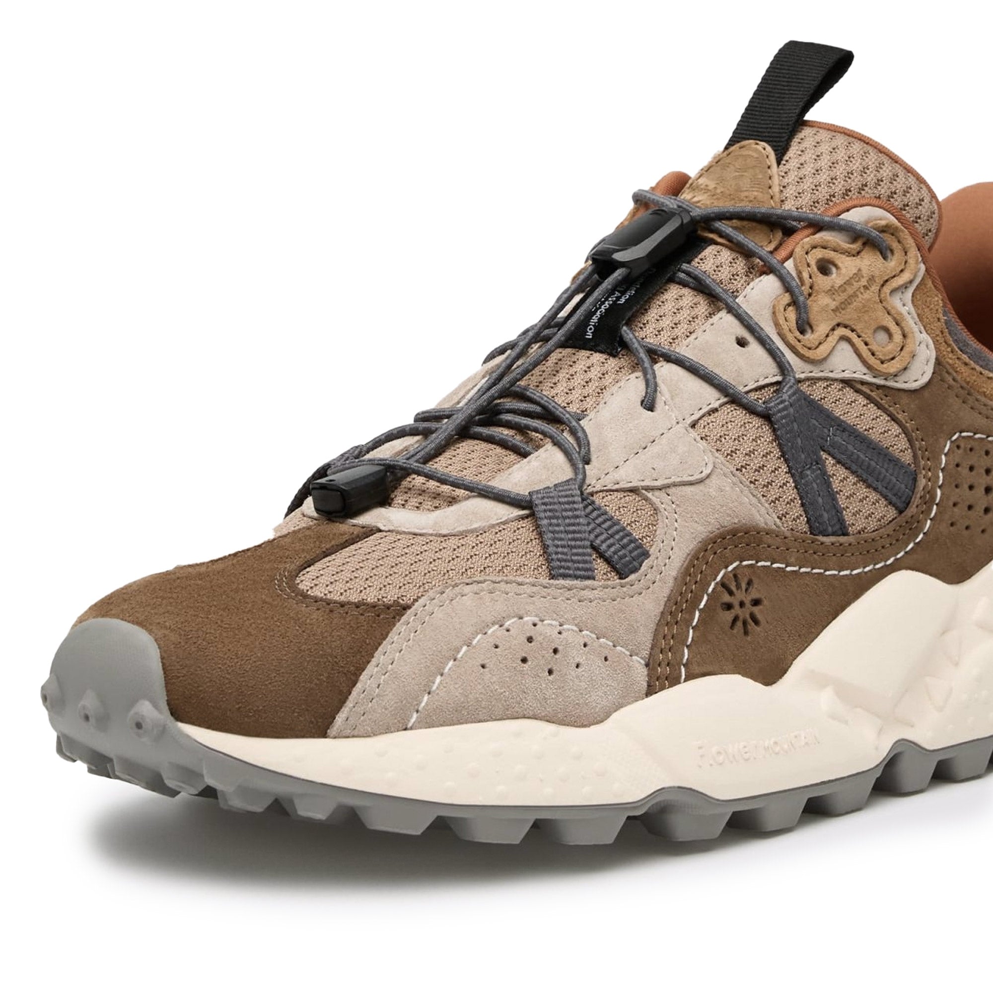 Flower Mountain Tiger Hill Suede/Mesh - Brown