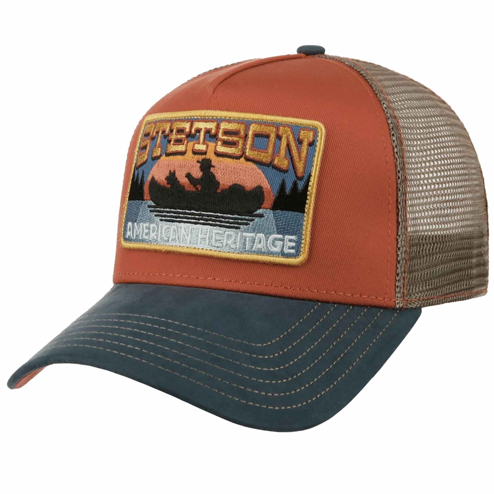 Stetson Hats Canoe Trucker Cap - Multi