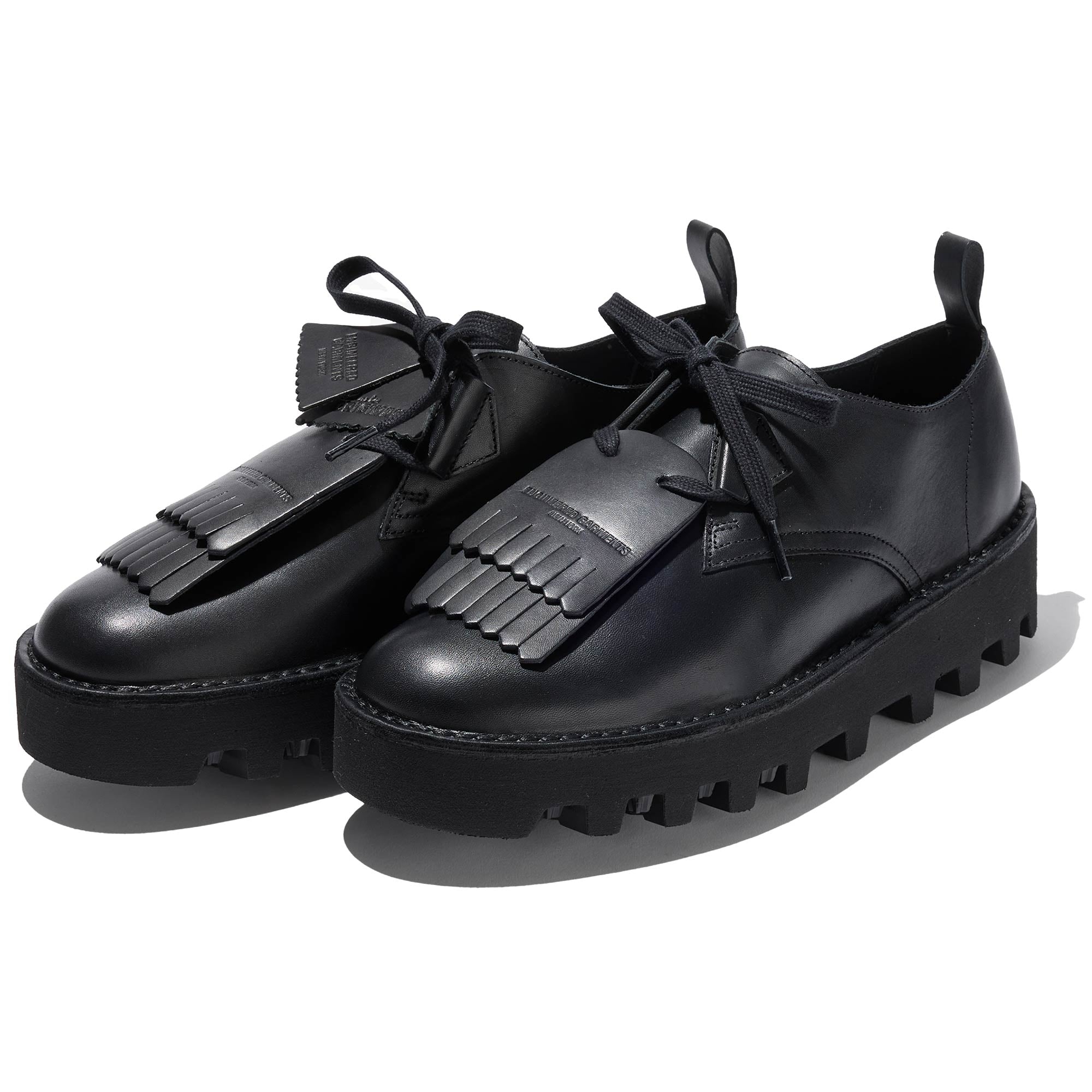 Engineered Garments x Engineered Garments Desert Khan - Black Smooth Leather