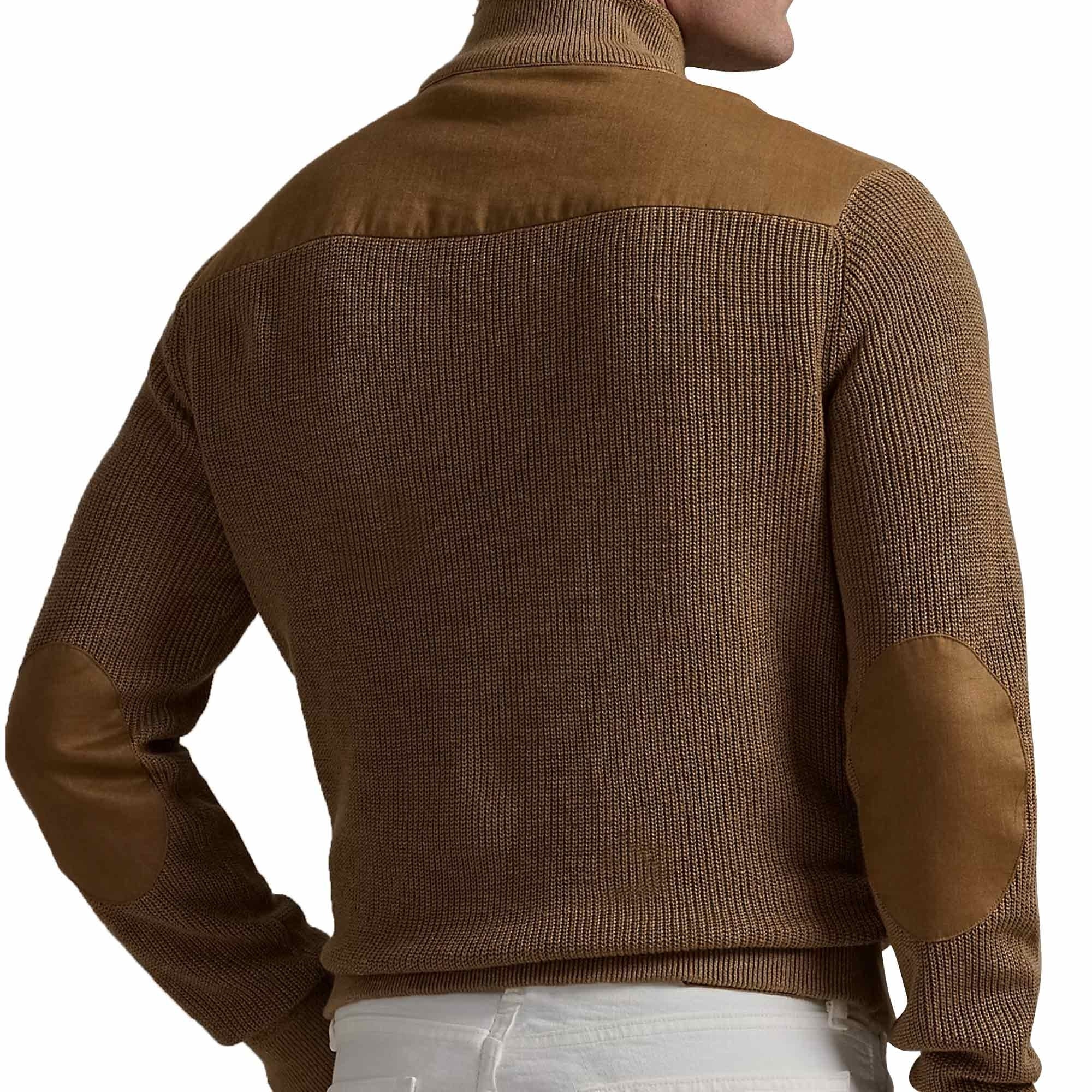 Polo Ralph Lauren Hybrid Linen Cardigan - Brown
