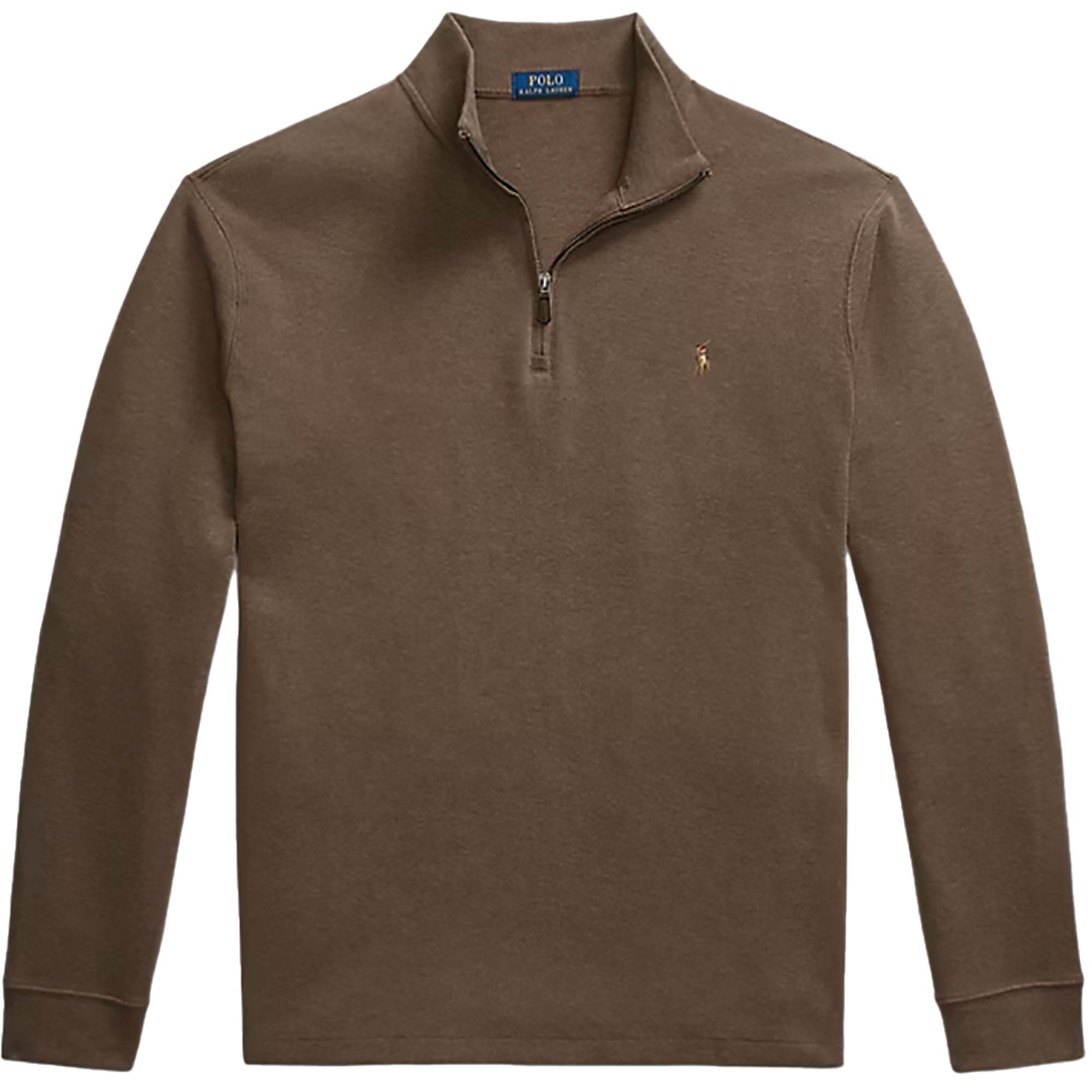 Polo Ralph Lauren Quarter Zip Sweat - Nut – Stuarts London