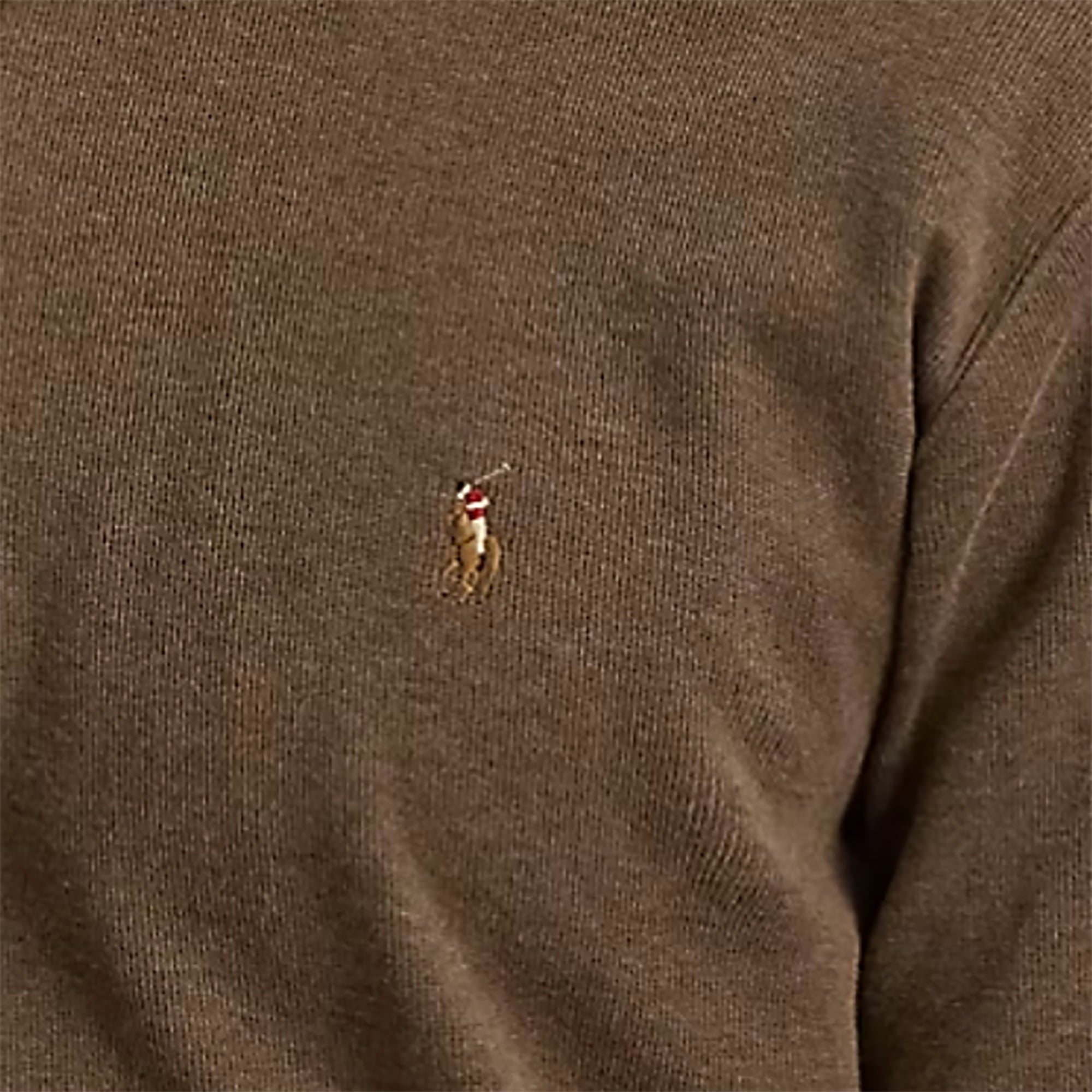 Polo Ralph Lauren Quarter Zip Sweat - Nut – Stuarts London