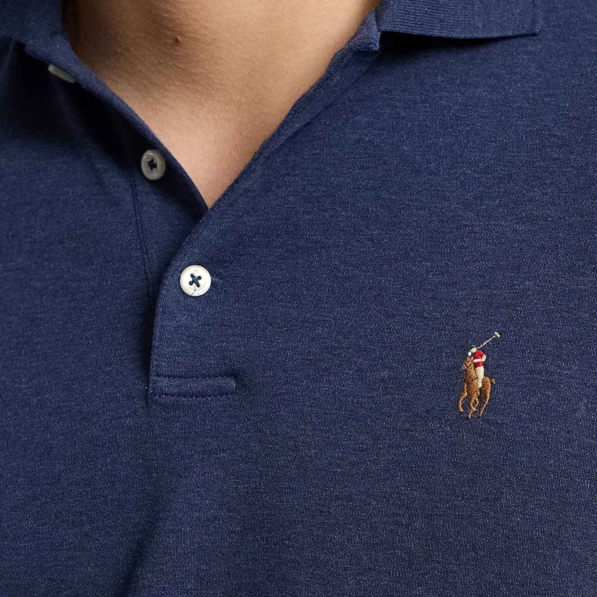 Short Sleeve Polo Shirt - Navy