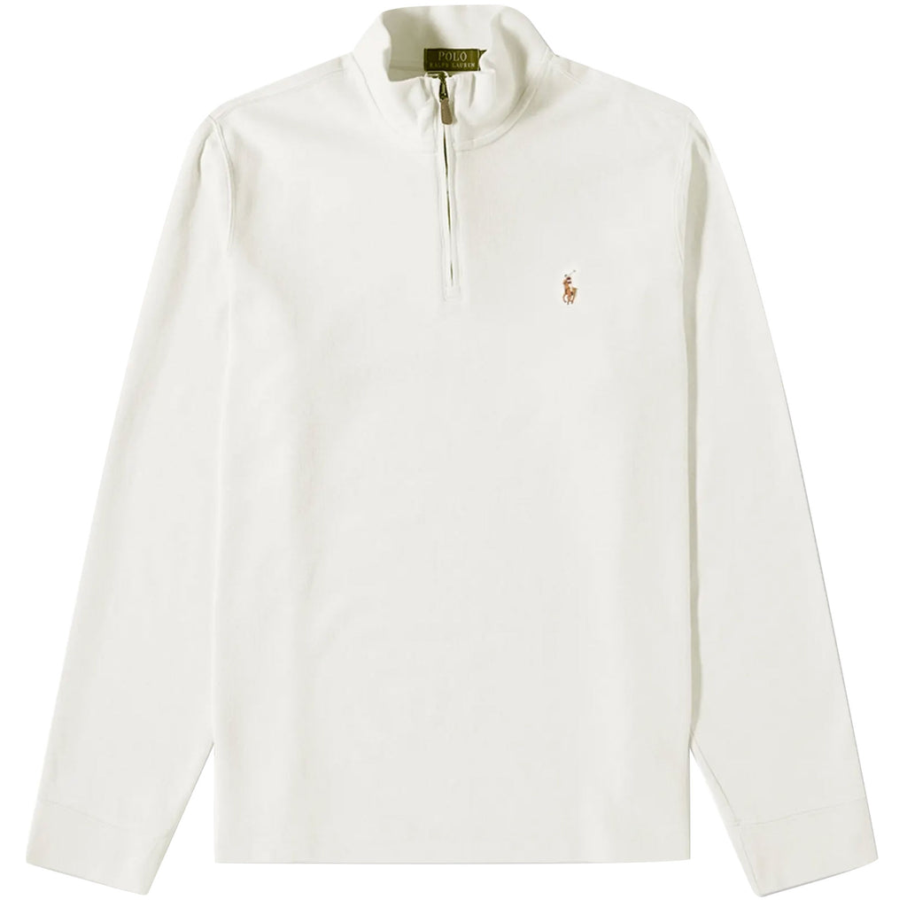 Polo Ralph Lauren Quarter Zip Sweat - Cream