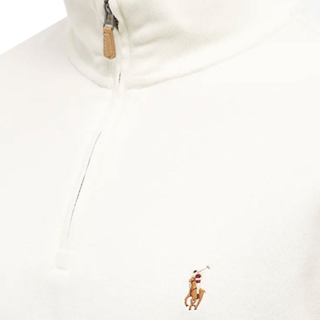 Polo Ralph Lauren Quarter Zip Sweat - Cream
