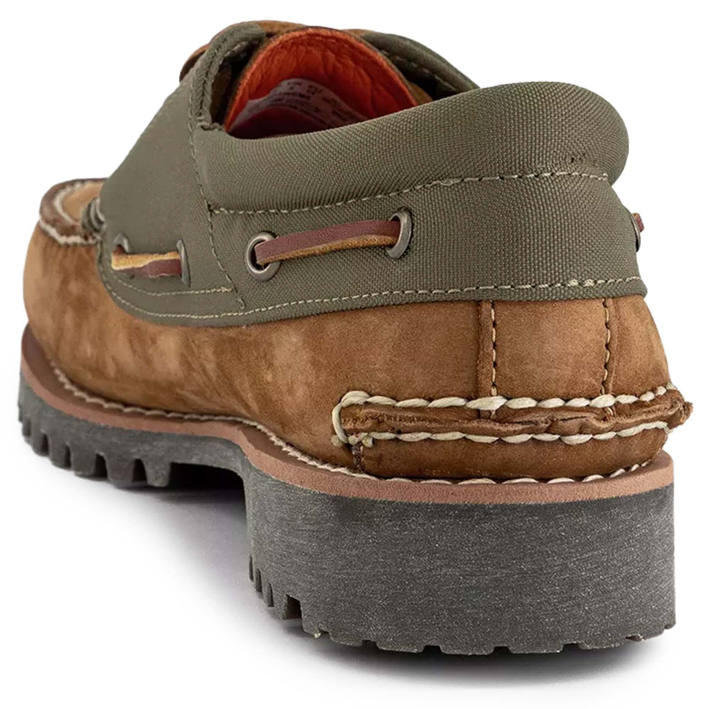 Timberland Authentic Handsewn 3-Eye Boat Shoe - Medium Brown