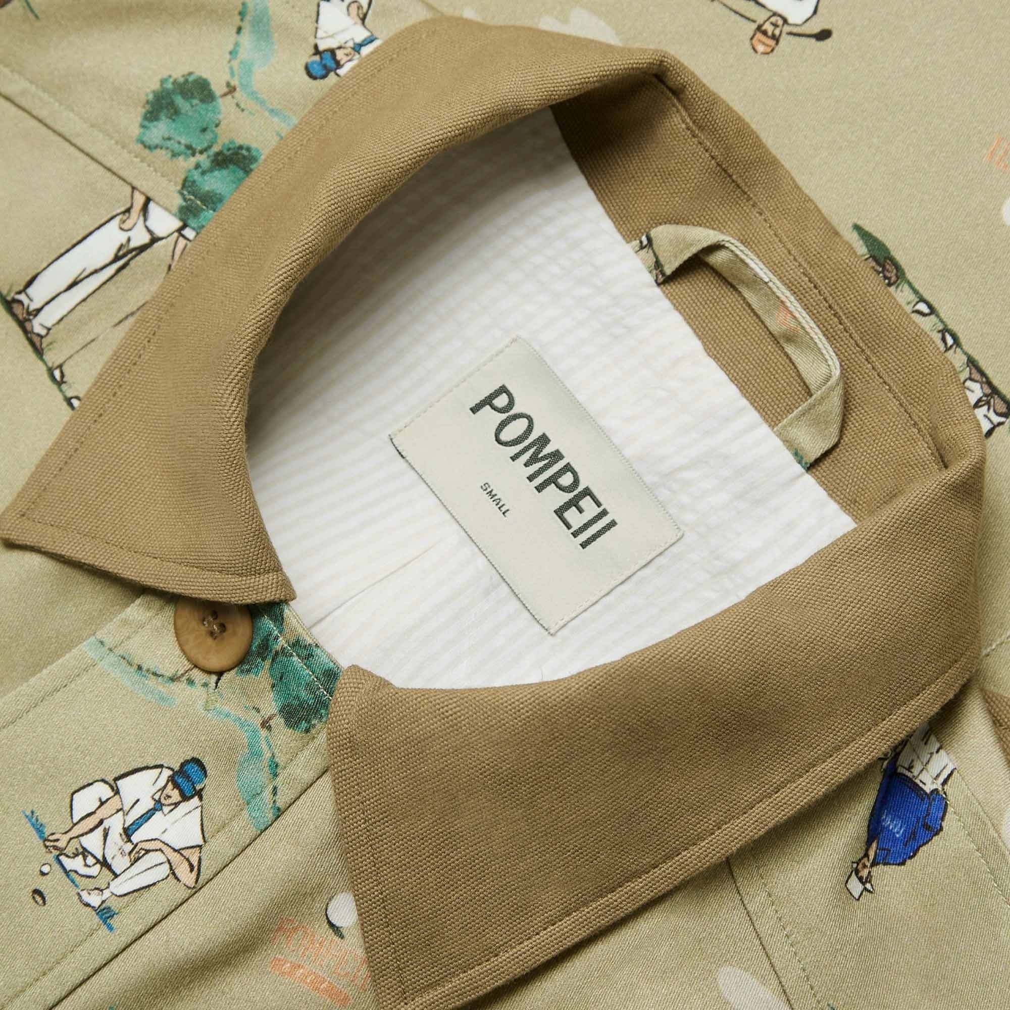 Pompeii Golf Short Field Jacket - Green