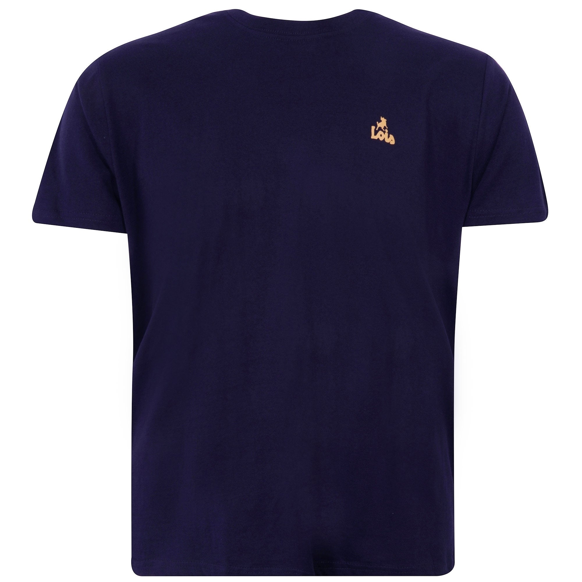 Logo Tee - Navy/Yellow