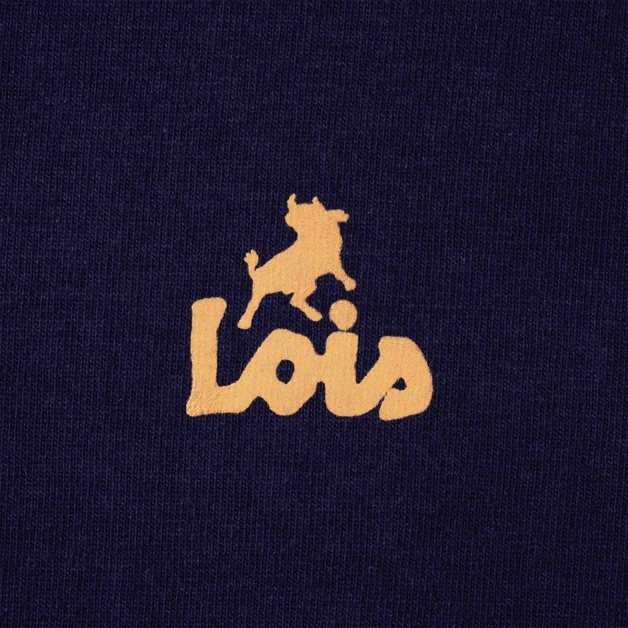 Logo Tee - Navy/Yellow