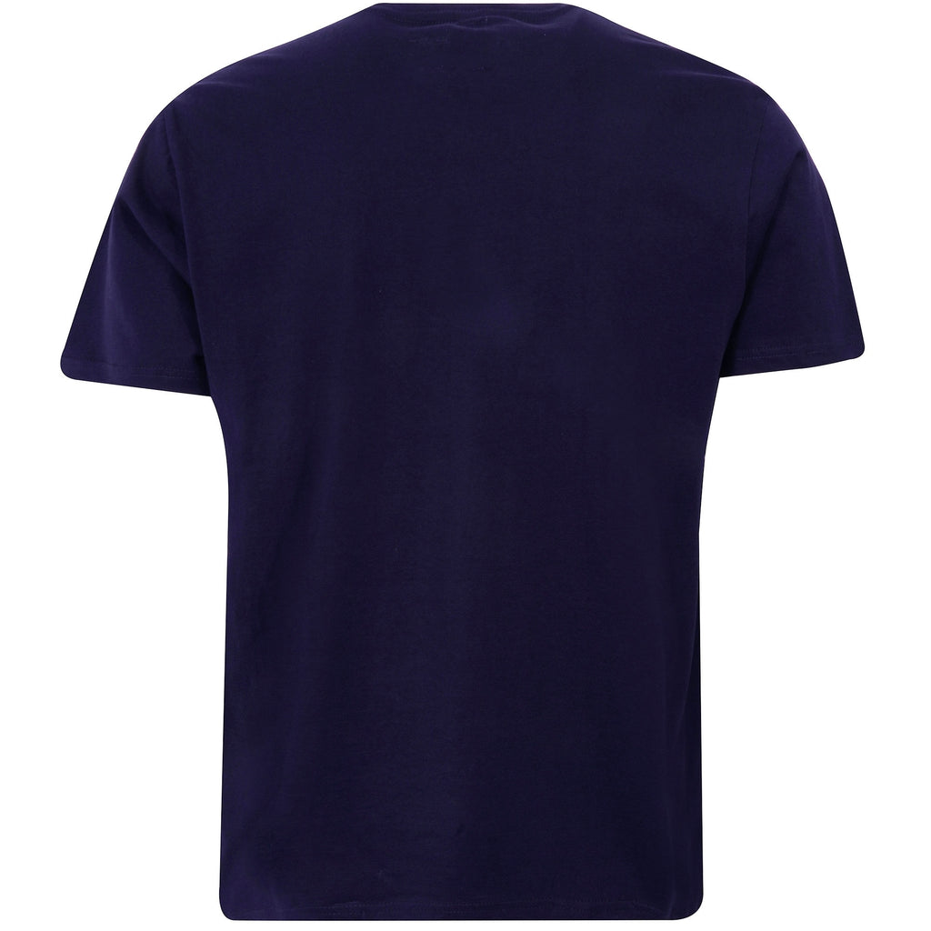 Logo Tee - Navy/Yellow