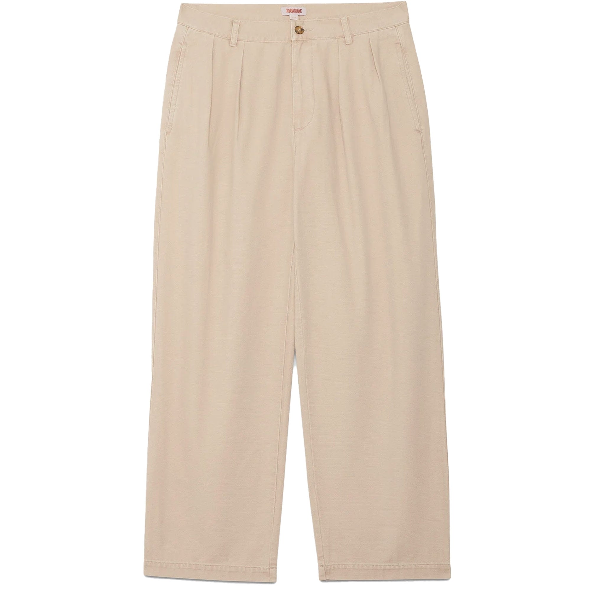 Baracuta Canvas Garment Dyed Trousers - Khaki