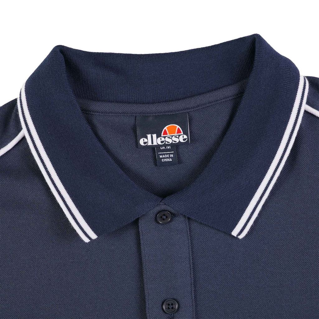 Ellesse Archivio Macchino Polo Shirt - Navy