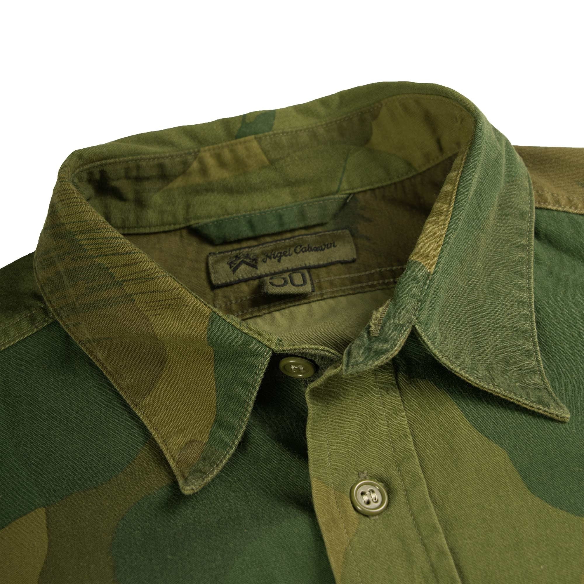 トップス NigelCabourn 40s BRITISH ARMY SHIRT CAMO Nigel Cabourn Utility Shirt - Camo – Stuarts London