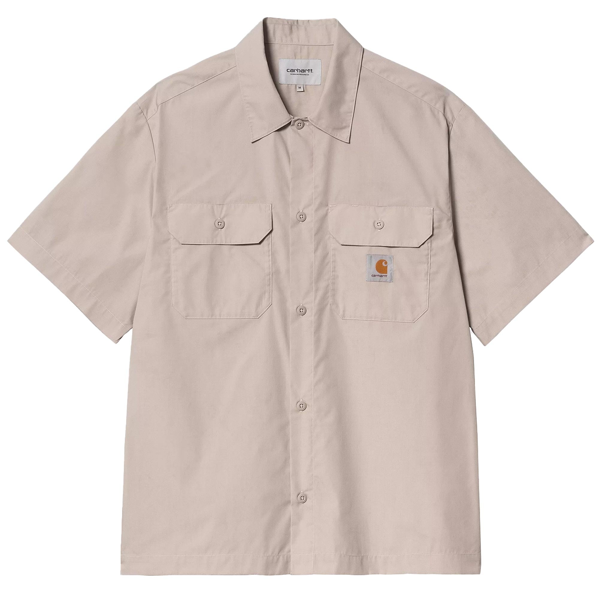 Short Sleeve Craft Shirt - Dusky Beige