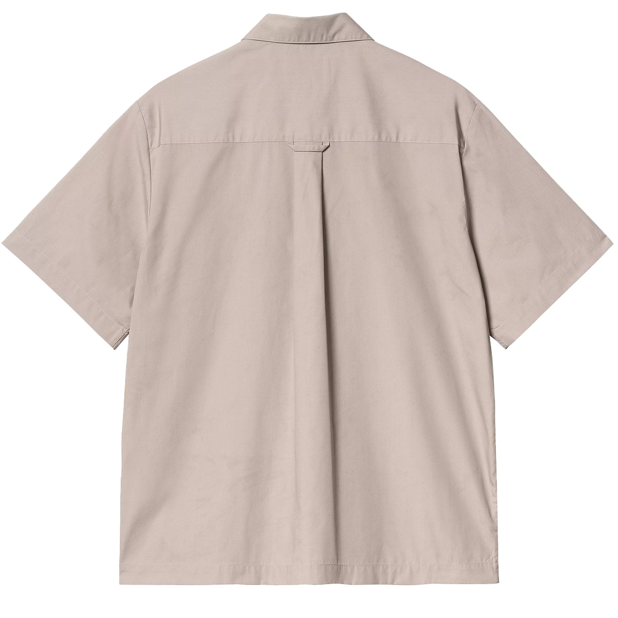 Short Sleeve Craft Shirt - Dusky Beige