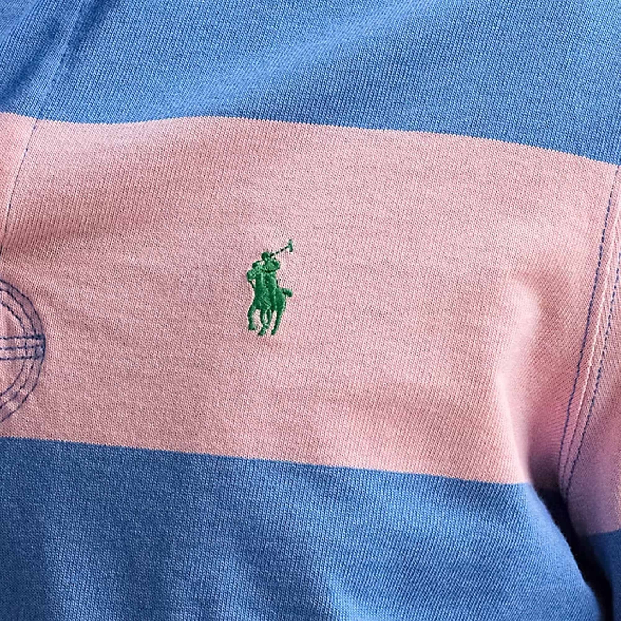 Polo Ralph Lauren The Iconic Rugby Shirt - Pink – Stuarts London