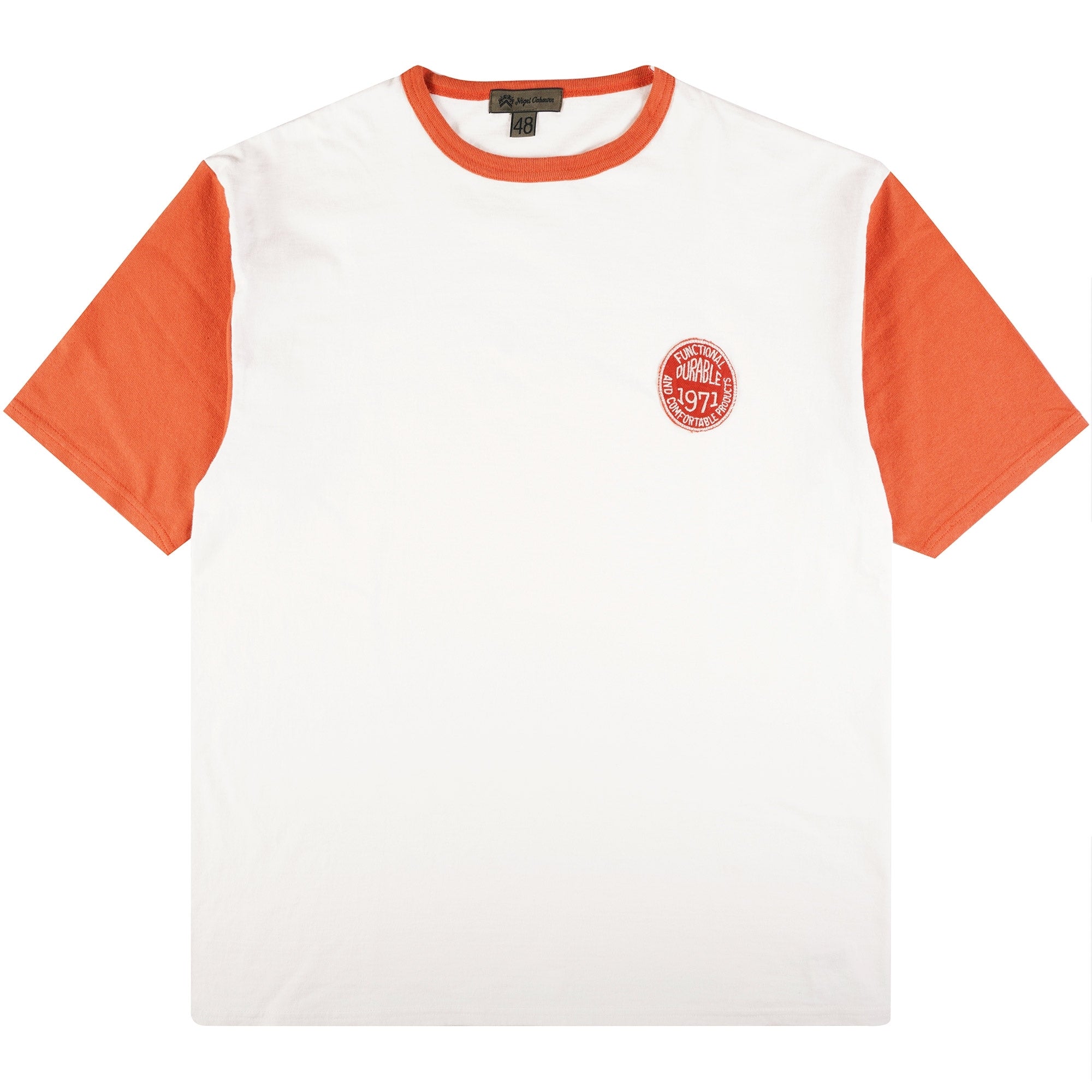 Nigel Cabourn Baseball T-Shirt - Off White