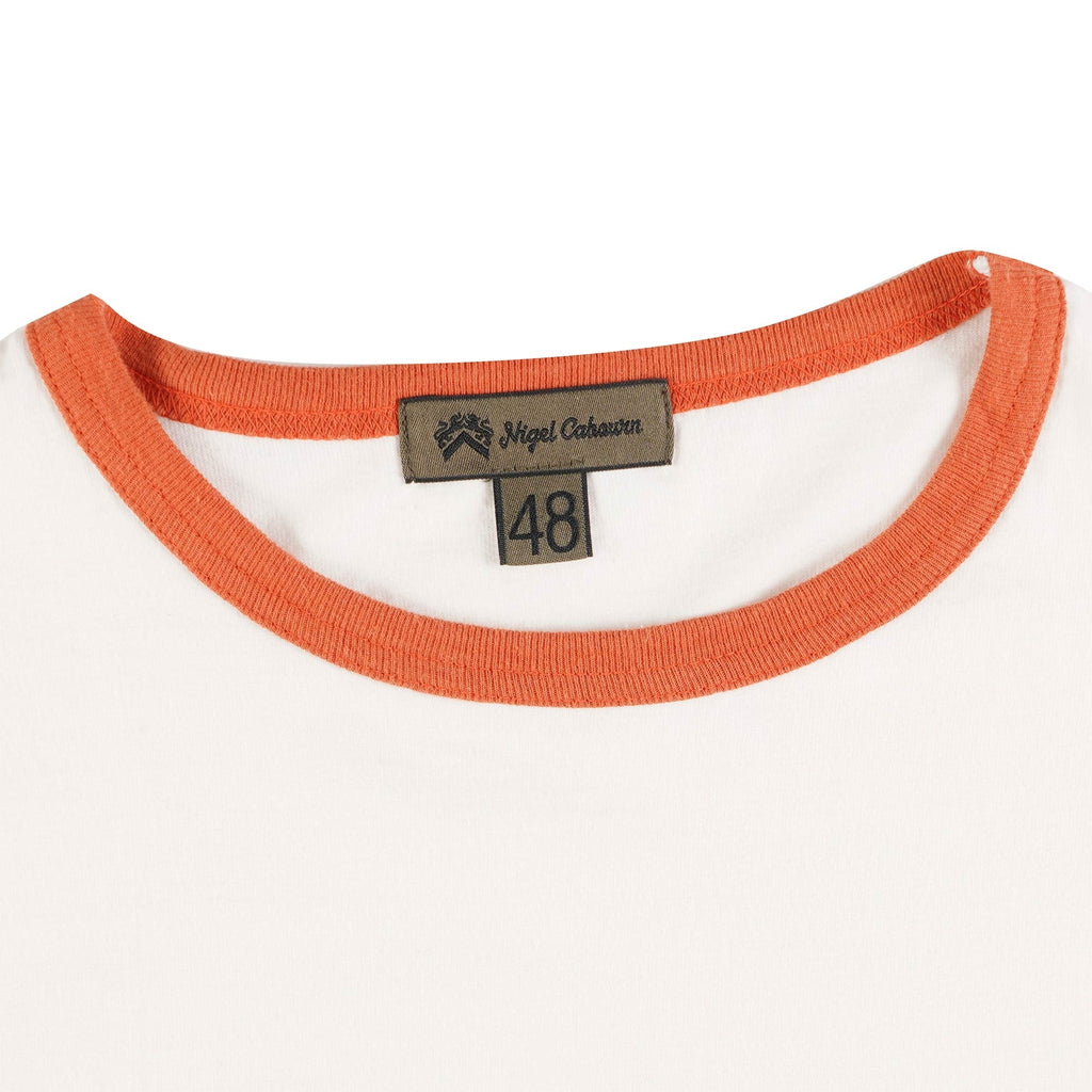 Nigel Cabourn Baseball T-Shirt - Off White