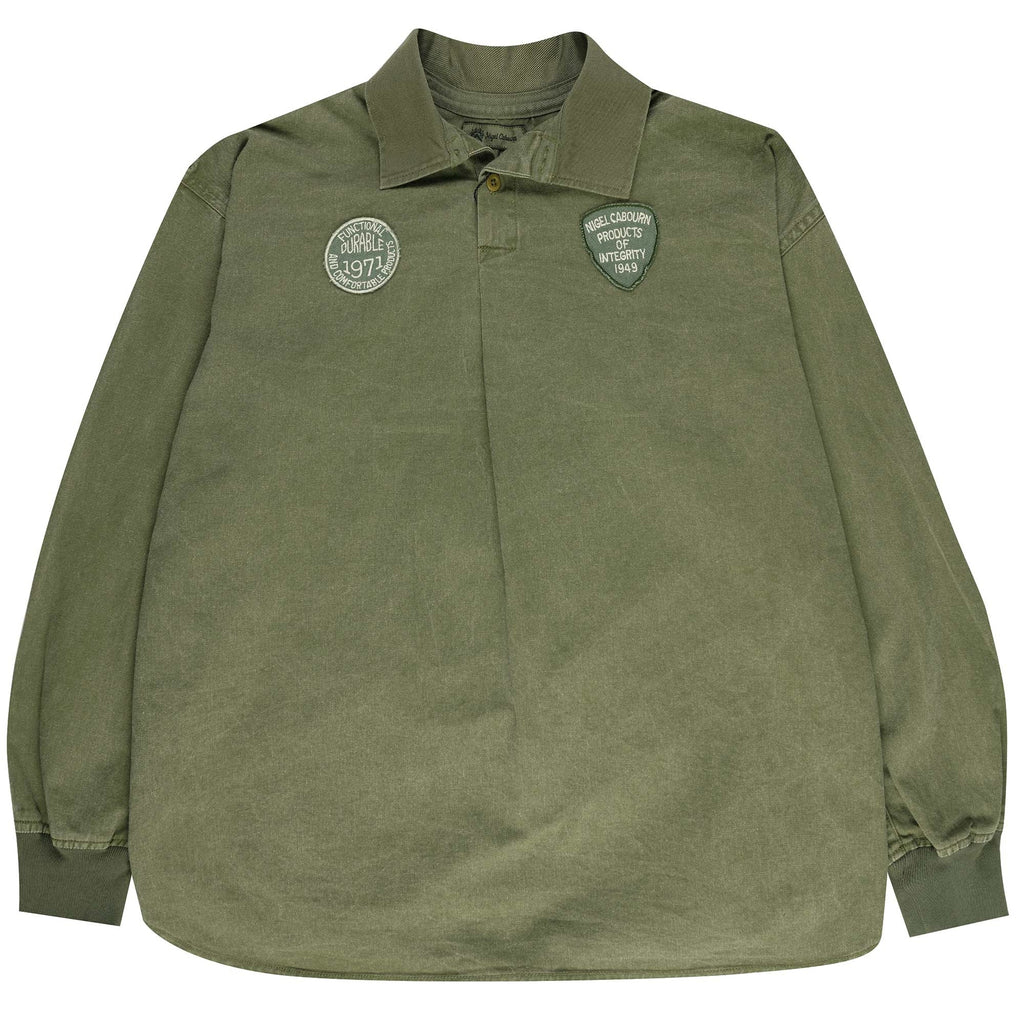Nigel Cabourn Rugger Shirt - Green