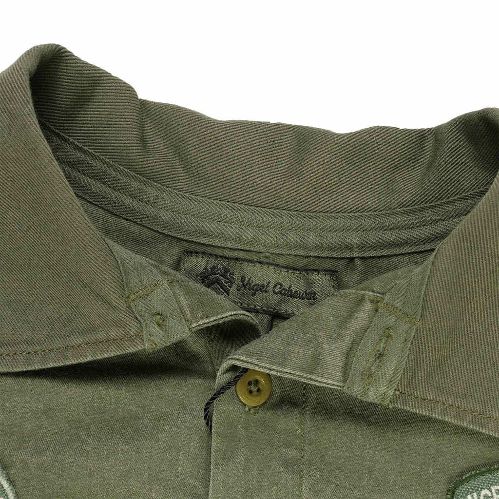 Nigel Cabourn Rugger Shirt - Green