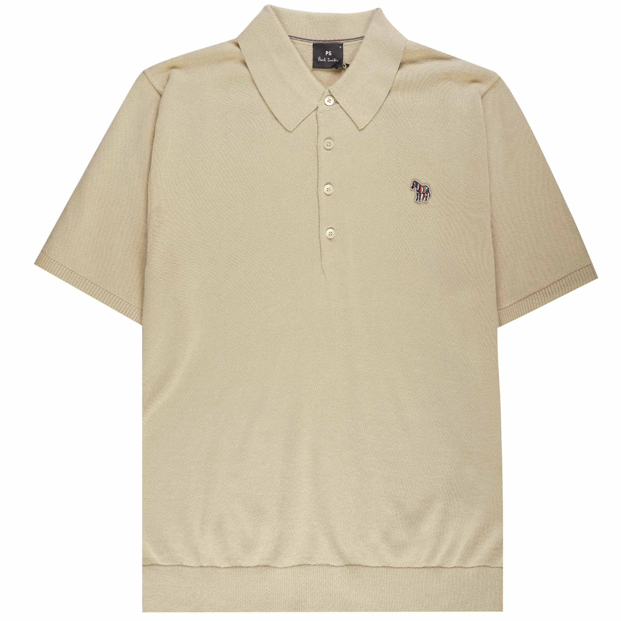 Paul Smith Short Sleeve Polo Shirt - Beige