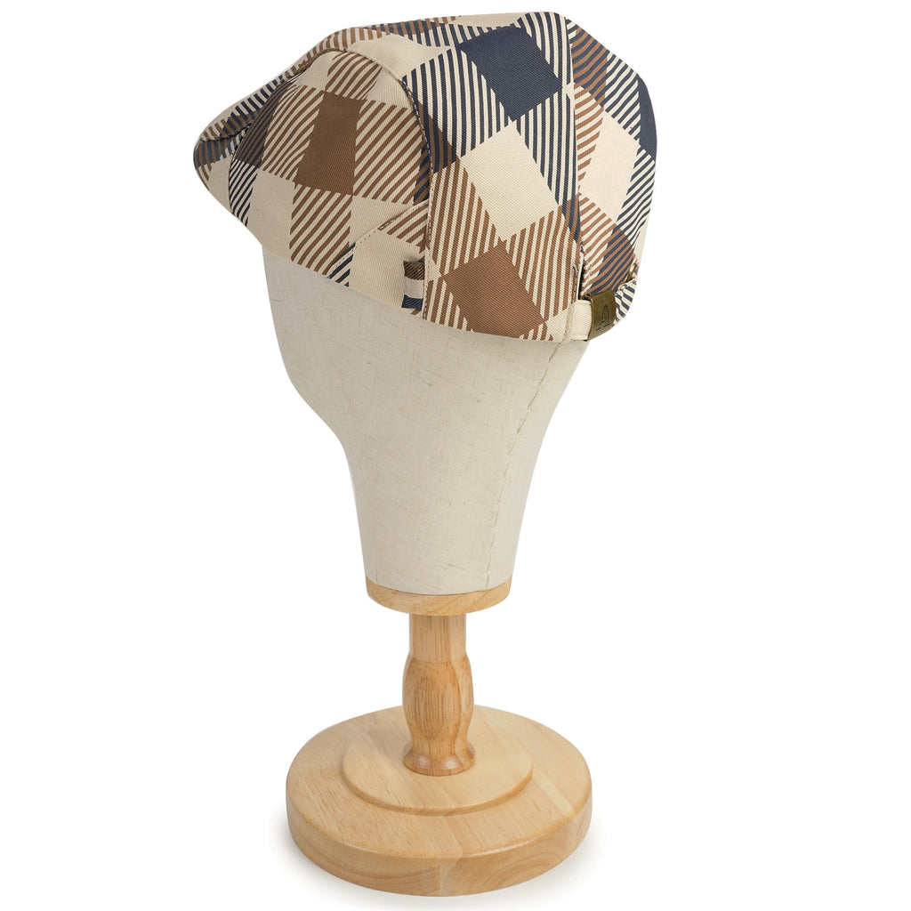 Aquascutum Macro Flat Cap - Macro Check
